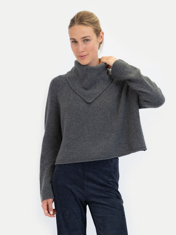 CARA SCARF IN MIDNIGHT STONE