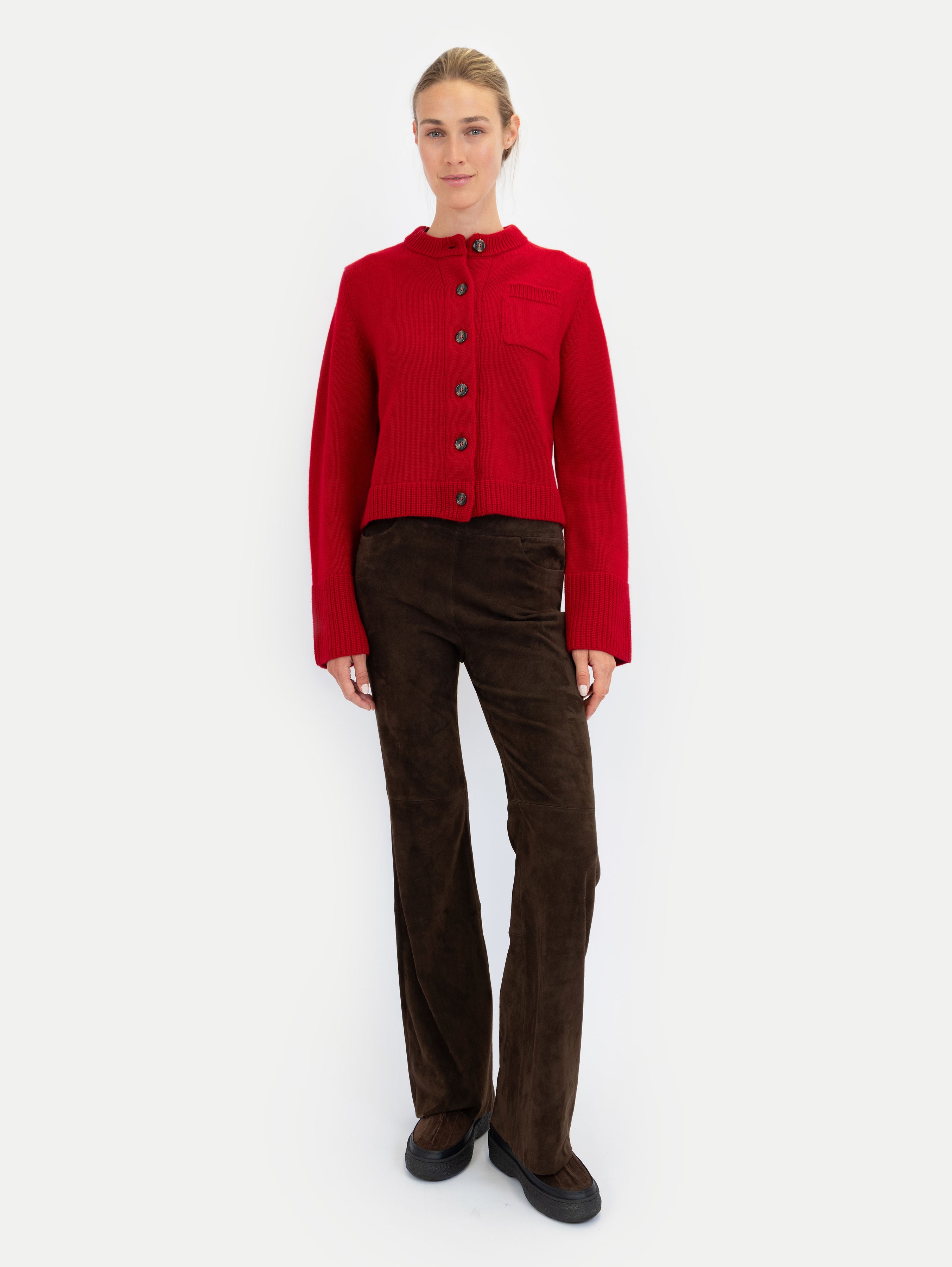 LILLY CARDIGAN IN HOT DATE