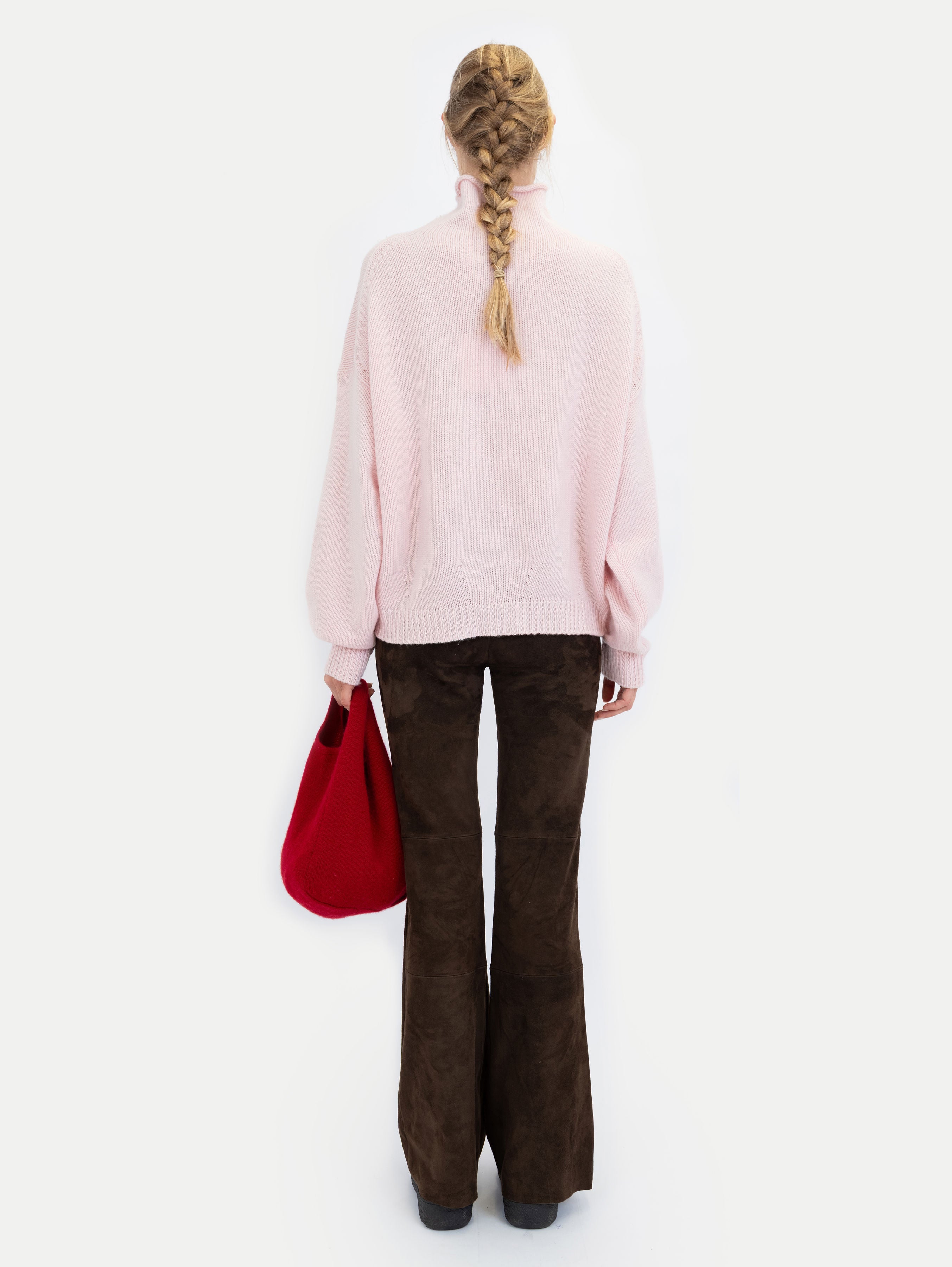 KATY SWEATER IN POWDER KISS