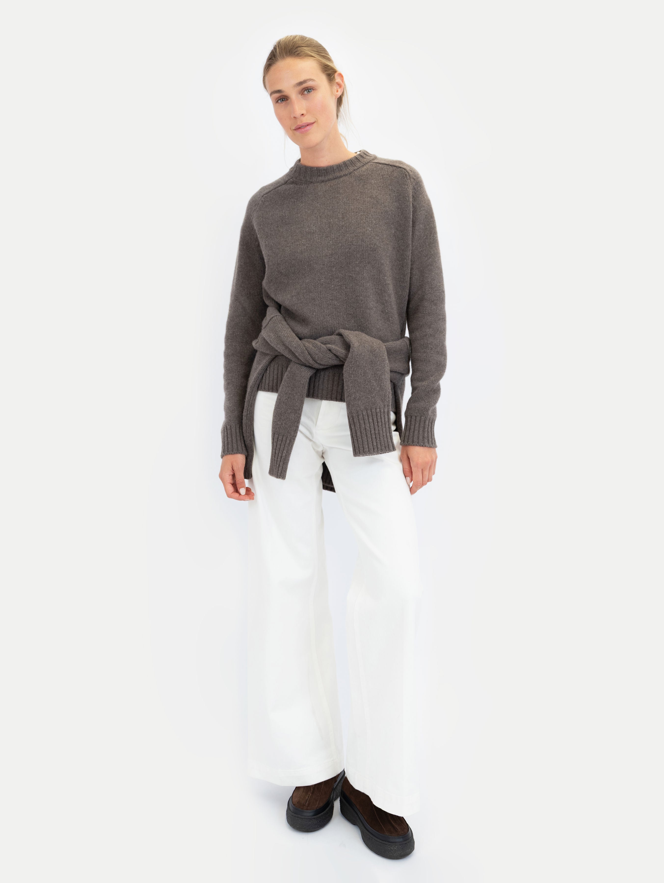 MARY SWEATER IN NOUGAT