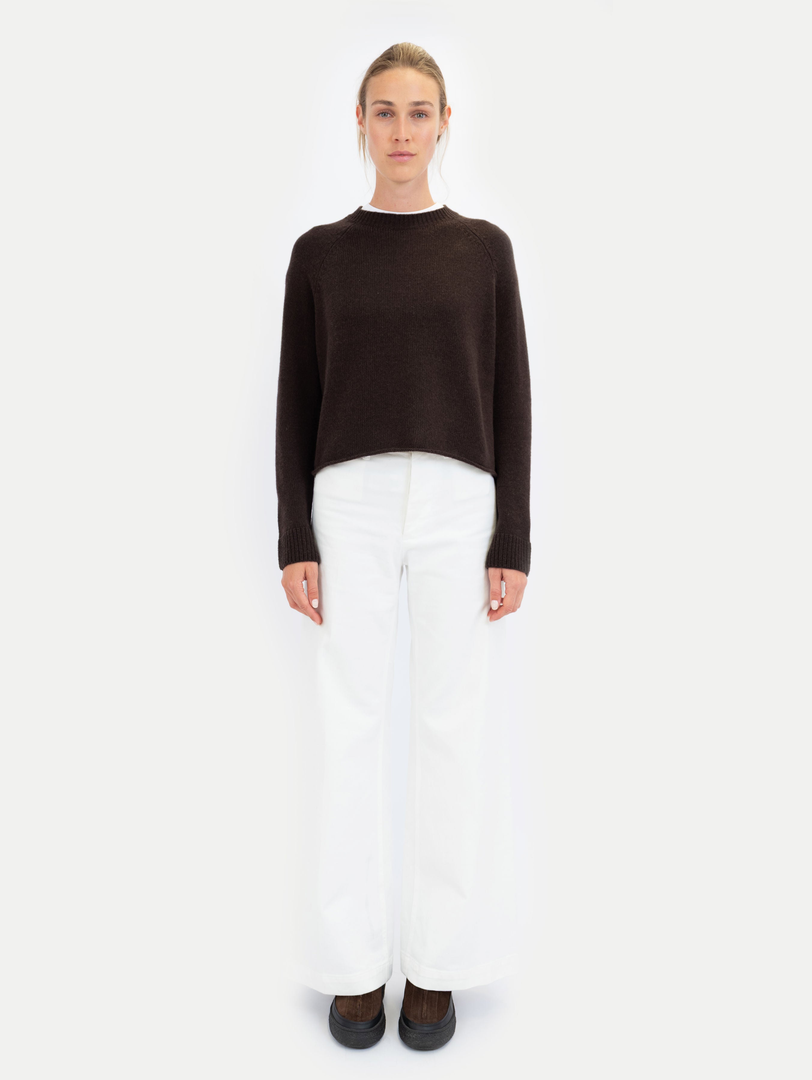 GINA SWEATER IN ESPRESSO