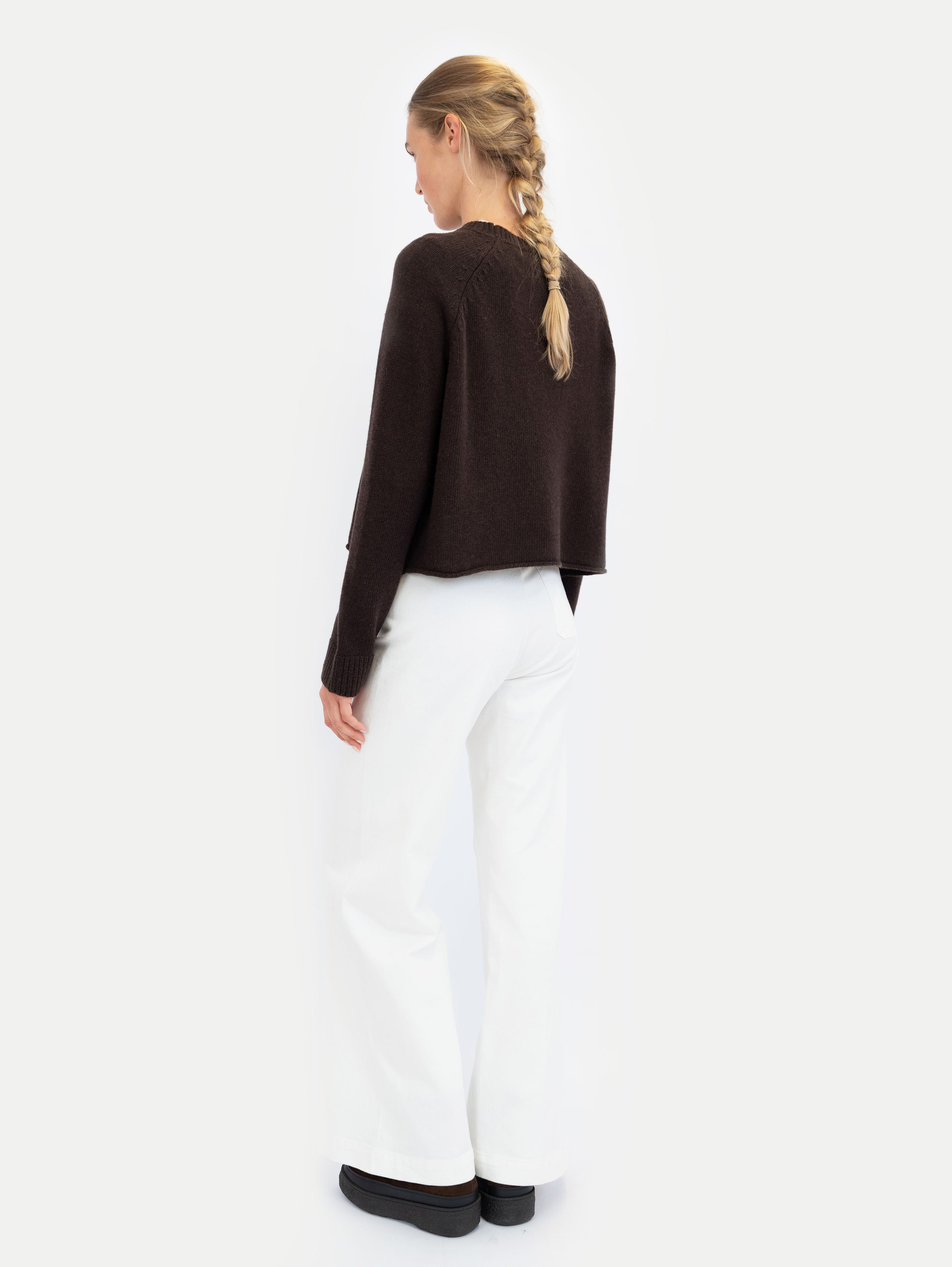 GINA SWEATER IN ESPRESSO