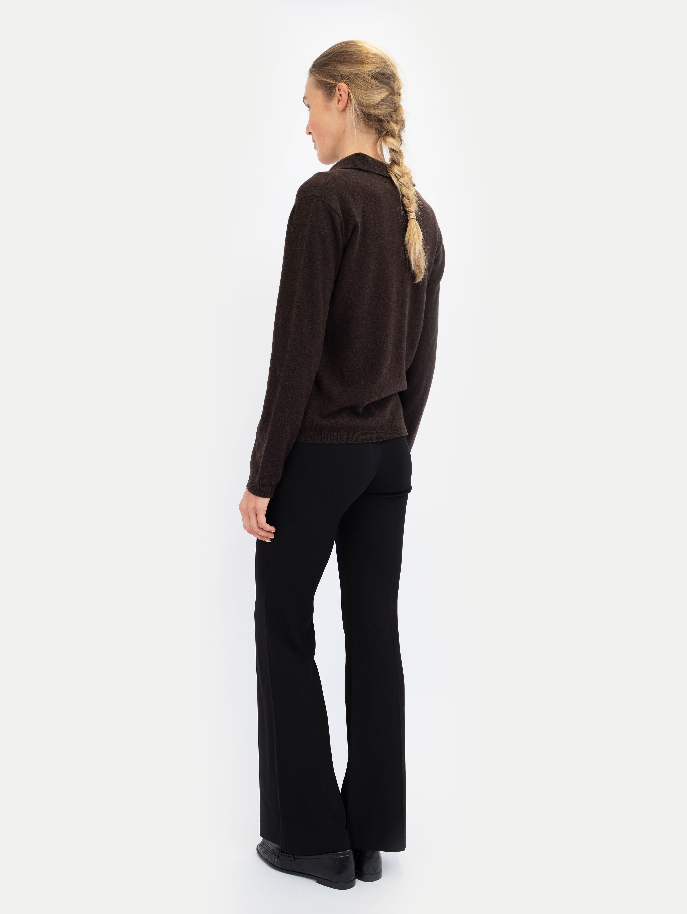 ROBIN POLO IN ESPRESSO