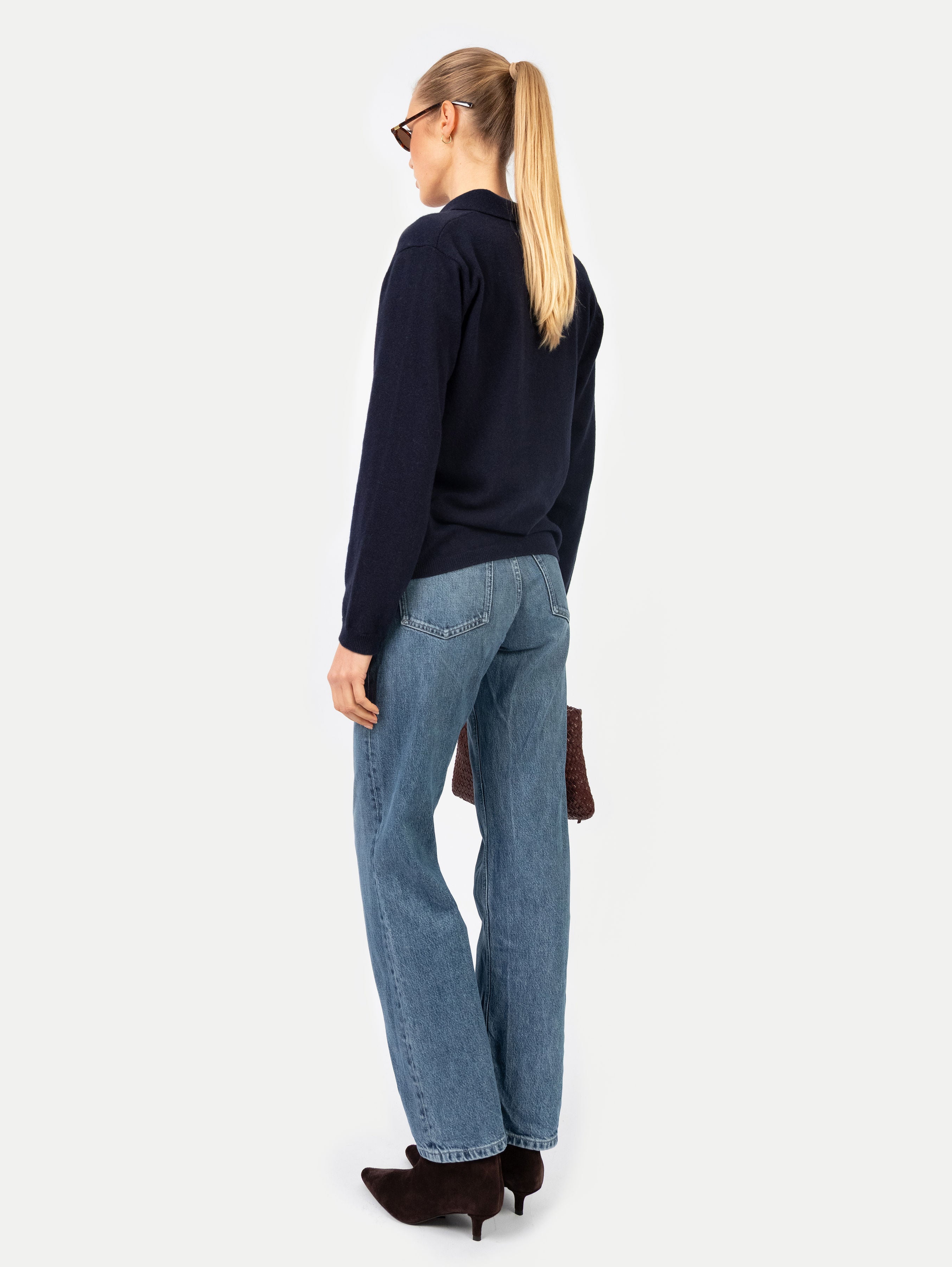 ROBIN POLO IN DEEP BLUE