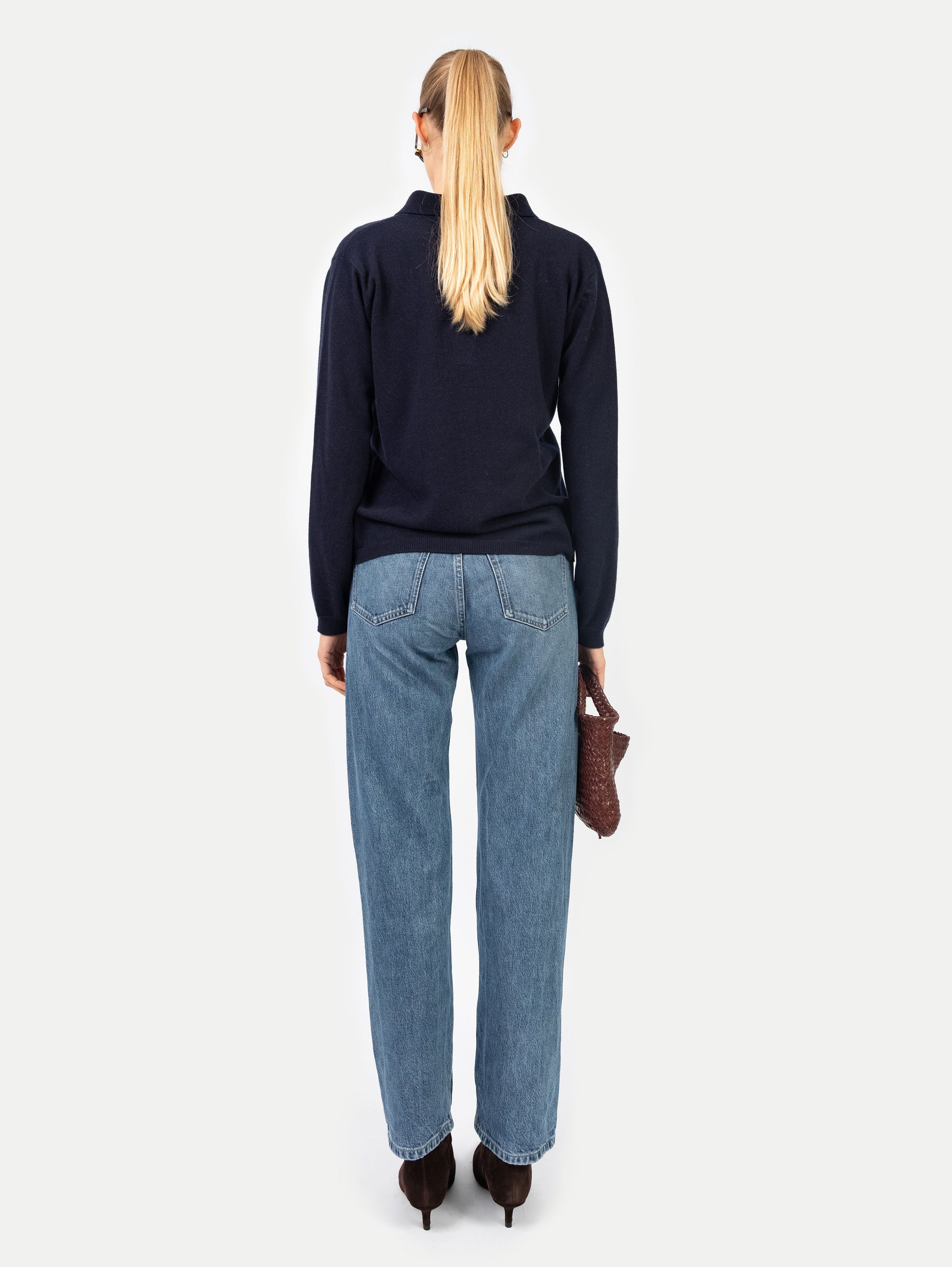 ROBIN POLO IN DEEP BLUE