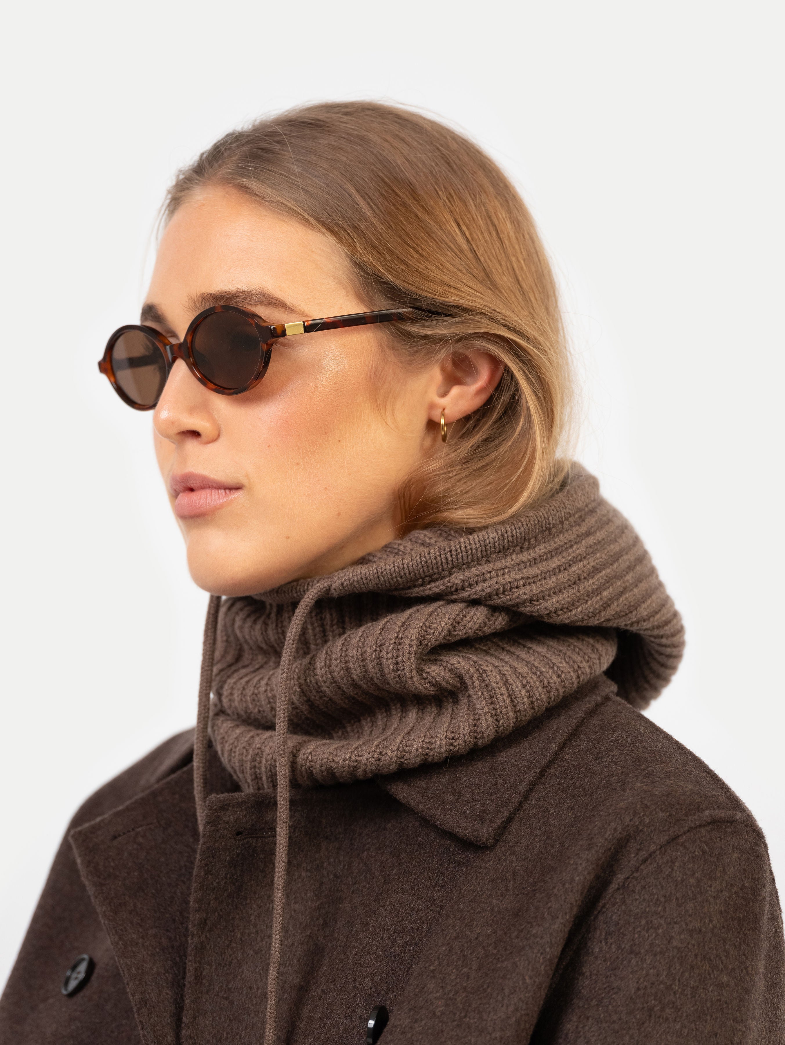 LUCA BALACLAVA IN DARK NOUGAT