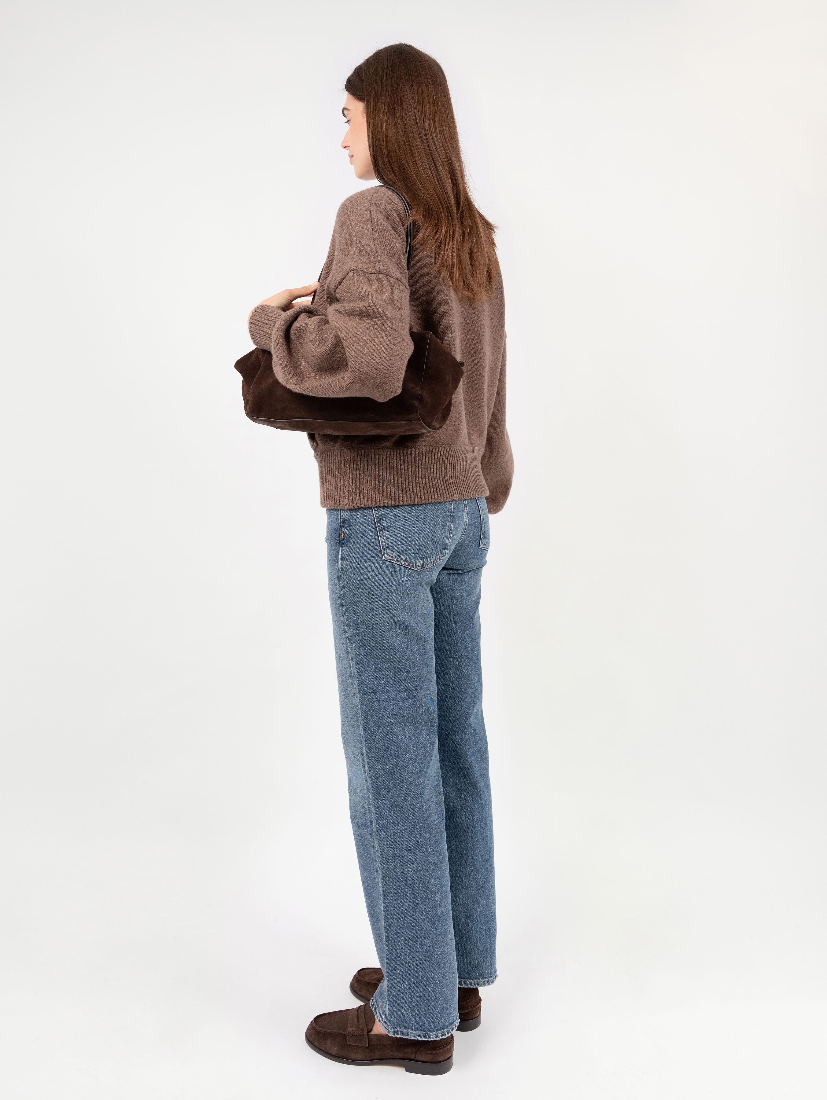 AUGUSTA JACKET IN DARK NOUGAT