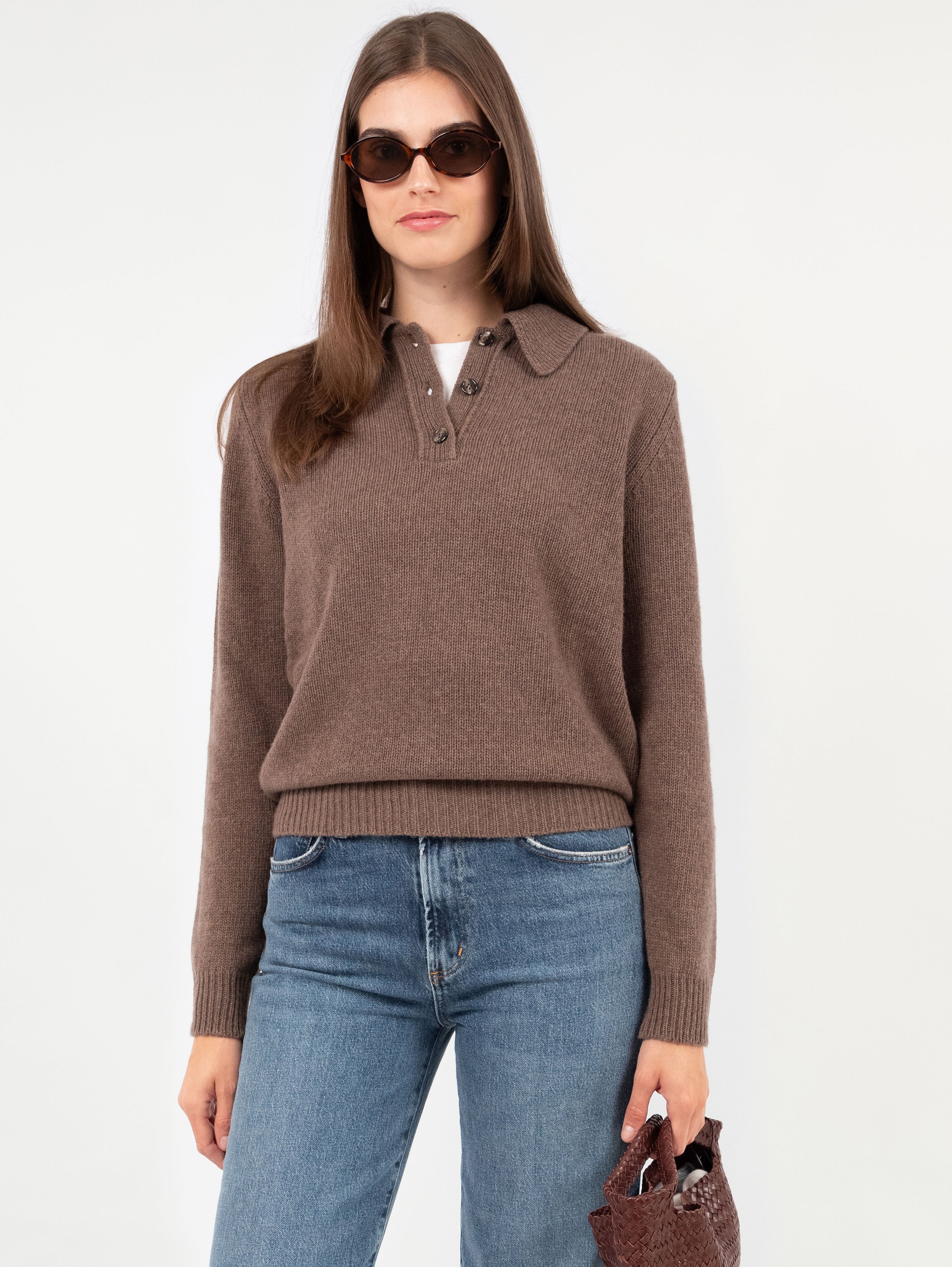 LOTTA POLO IN DARK NOUGAT