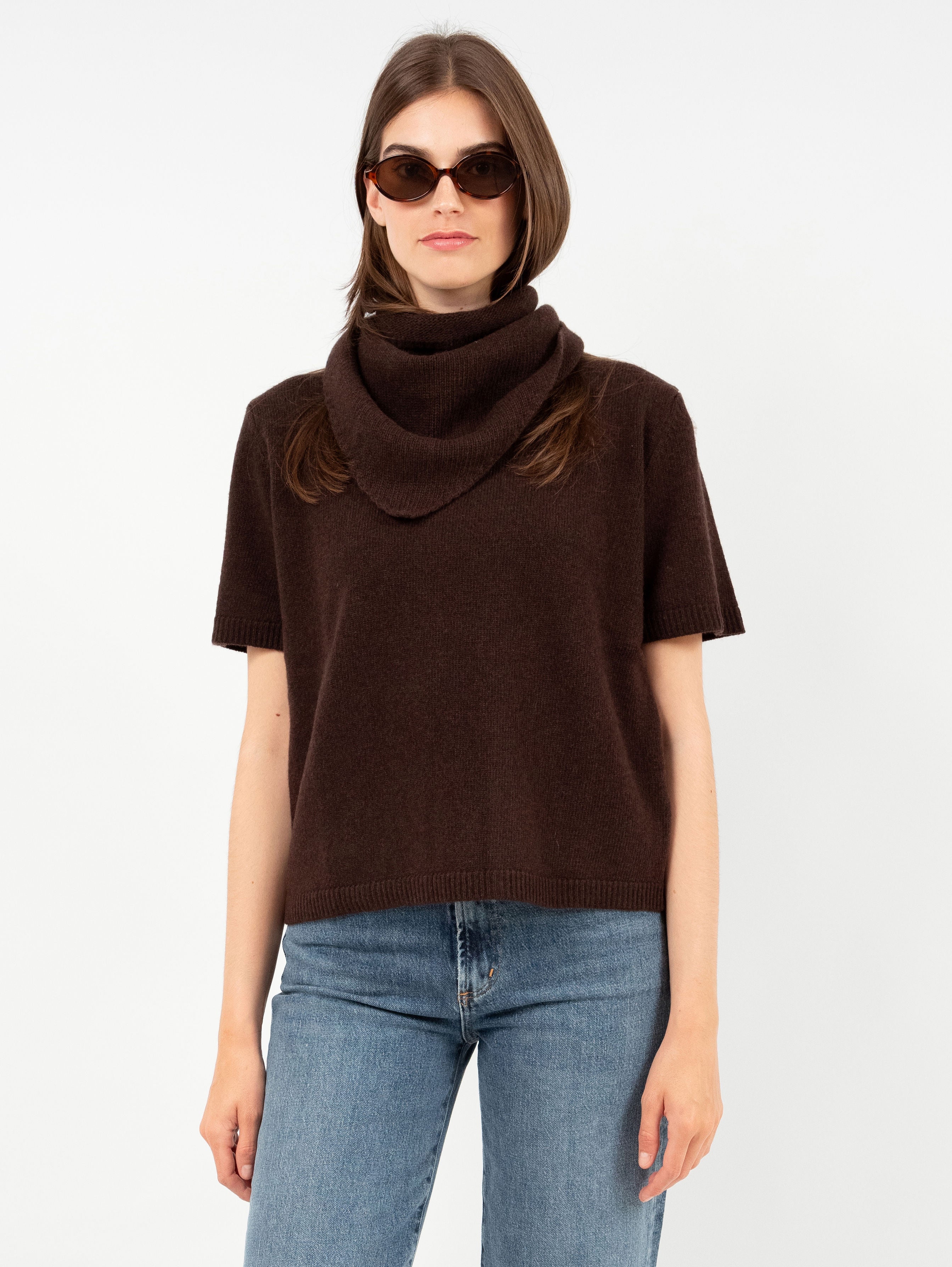 JULES SWEATER IN ESPRESSO