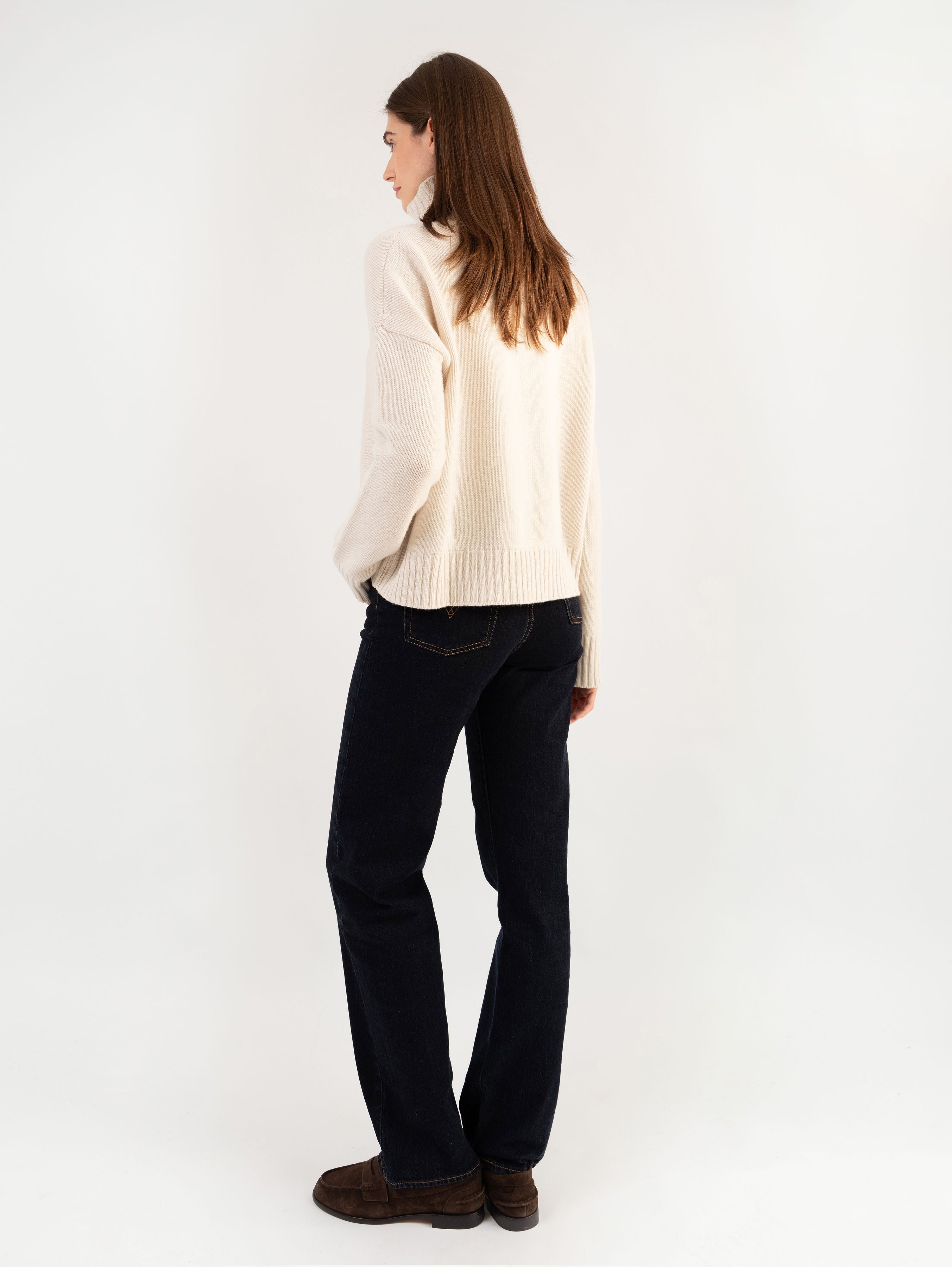 EMMA SWEATER IN VANILLA