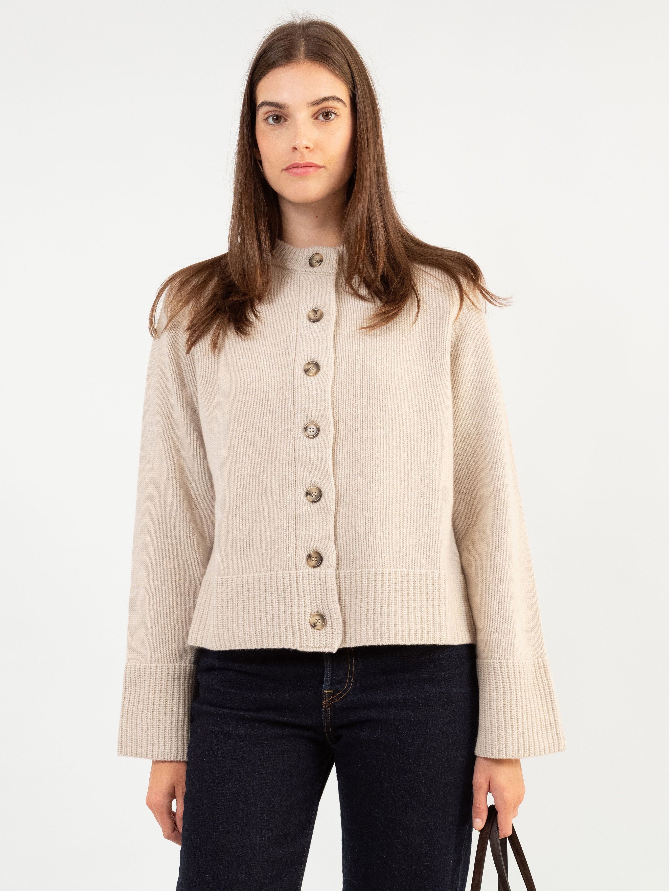 DOROTHEA CARDIGAN IN SAND
