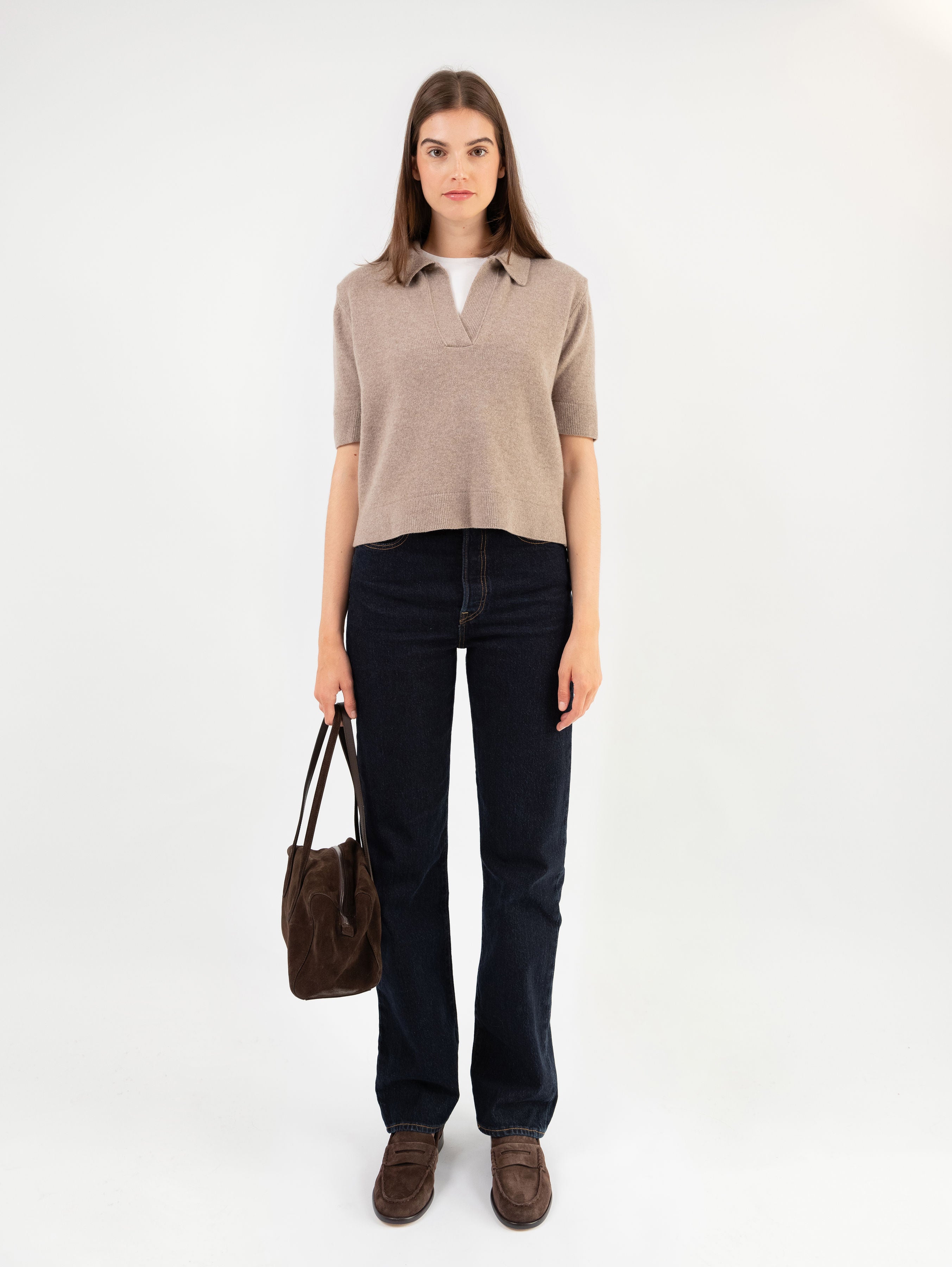 WILMA POLO IN WOOD