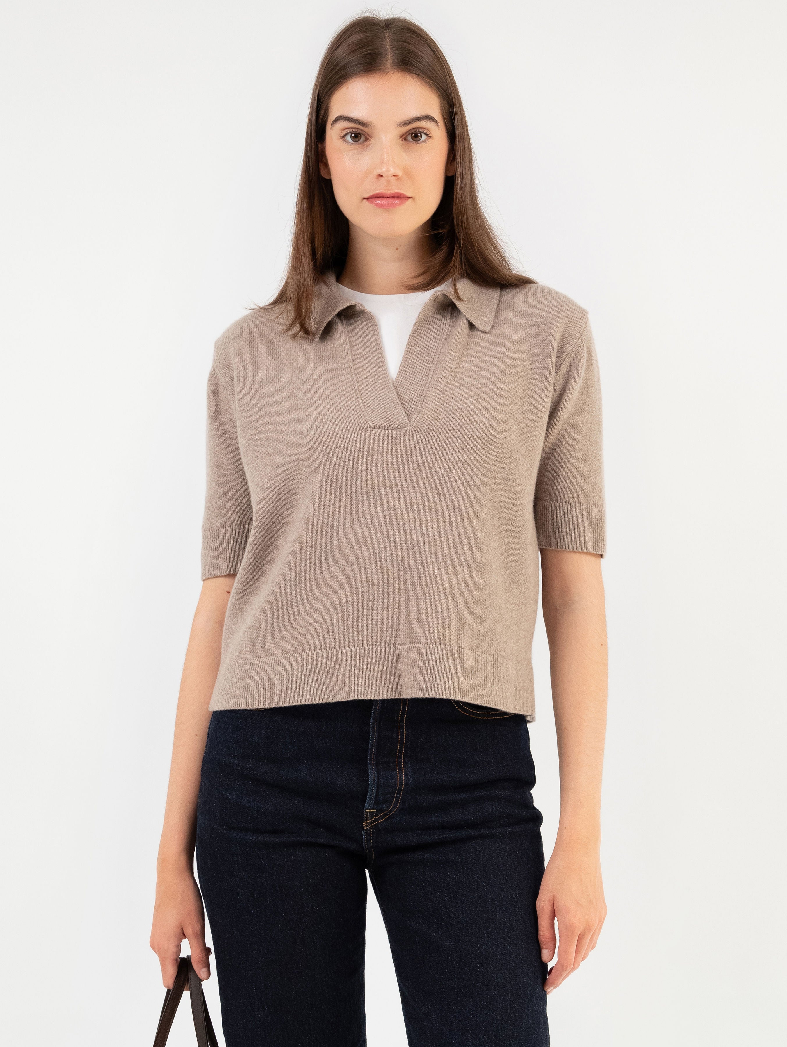 WILMA POLO IN WOOD