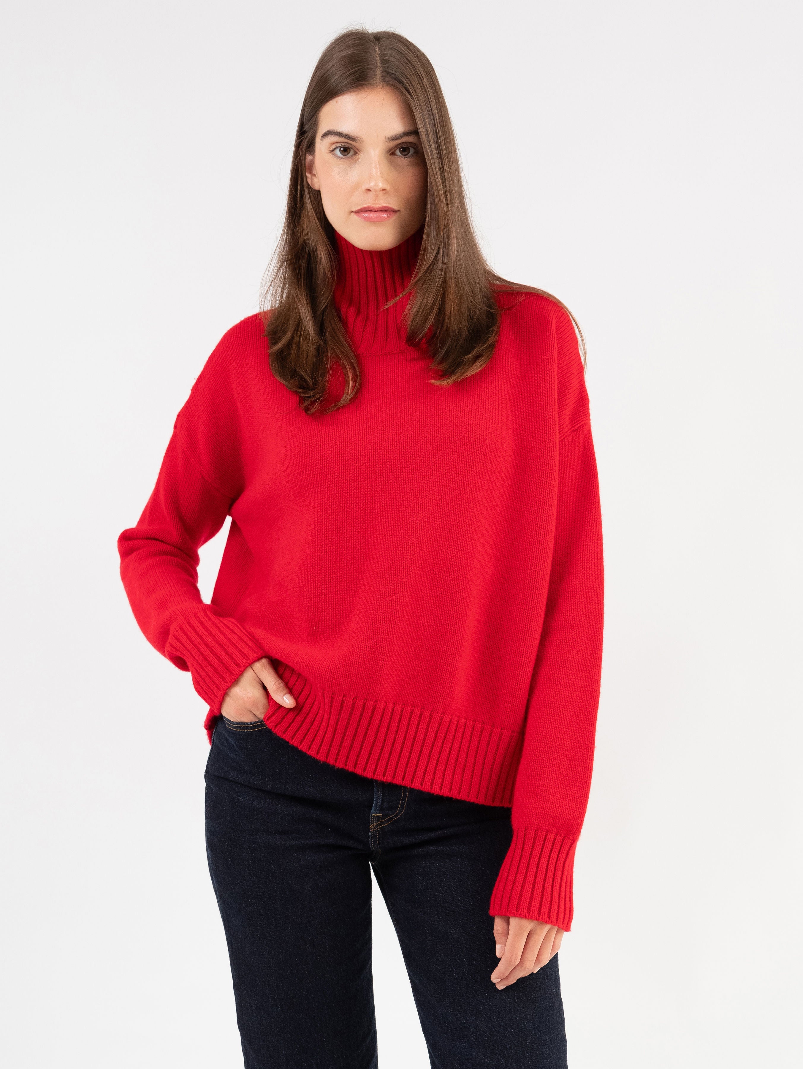 EMMA SWEATER IN FLAME
