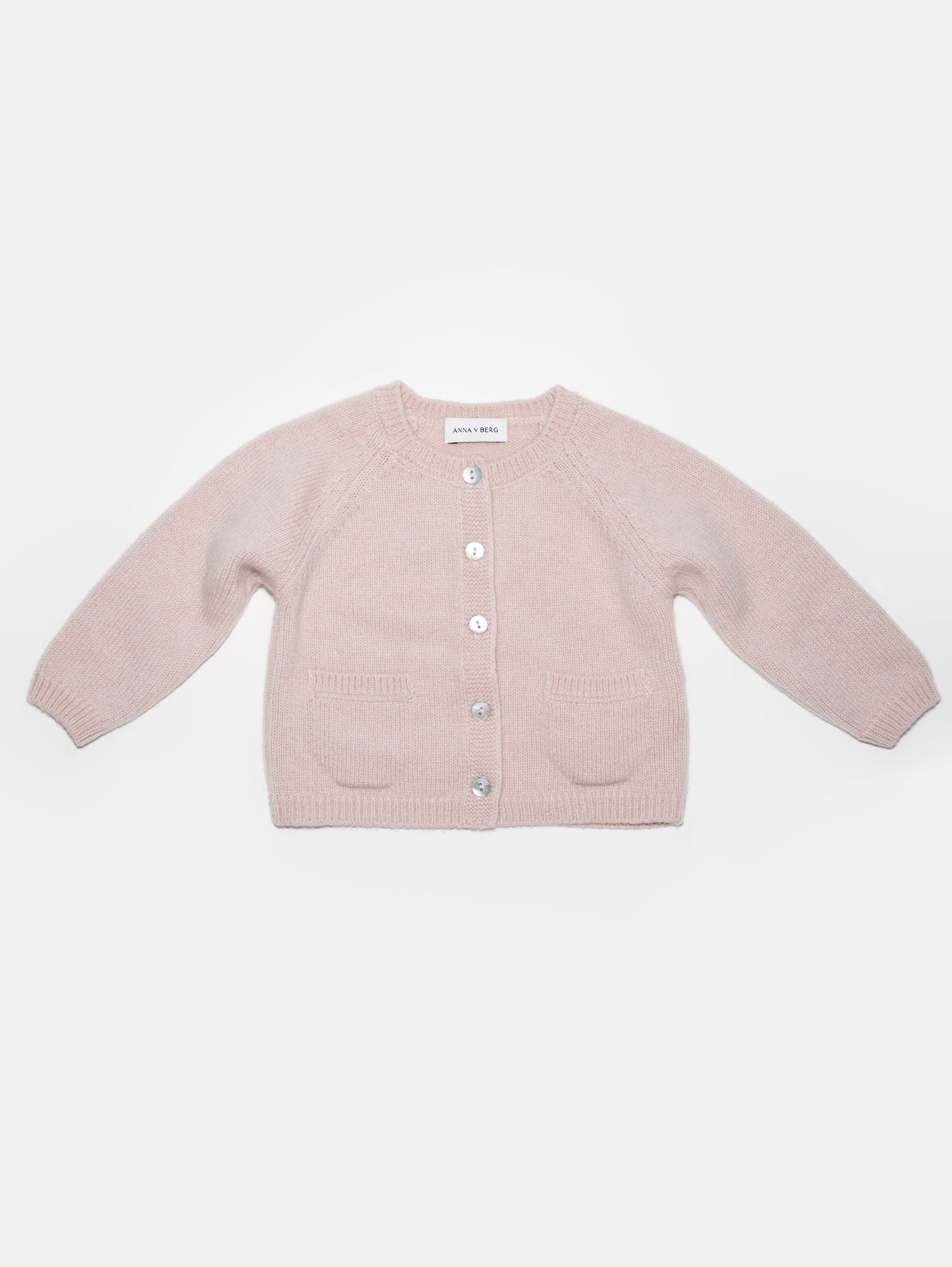 CHARLOTTE CARDIGAN IN BALLET PINK