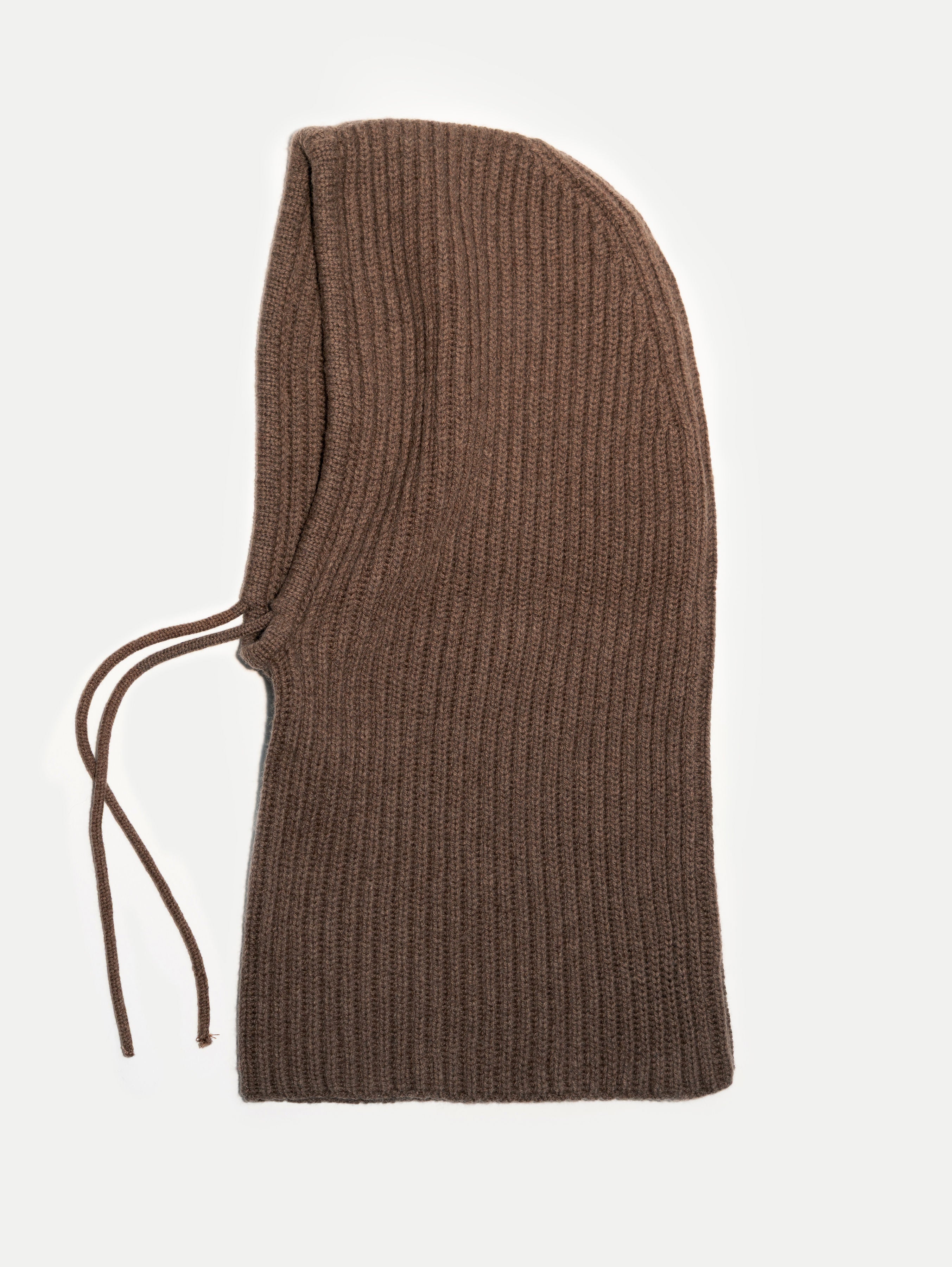 LUCA BALACLAVA IN DARK NOUGAT