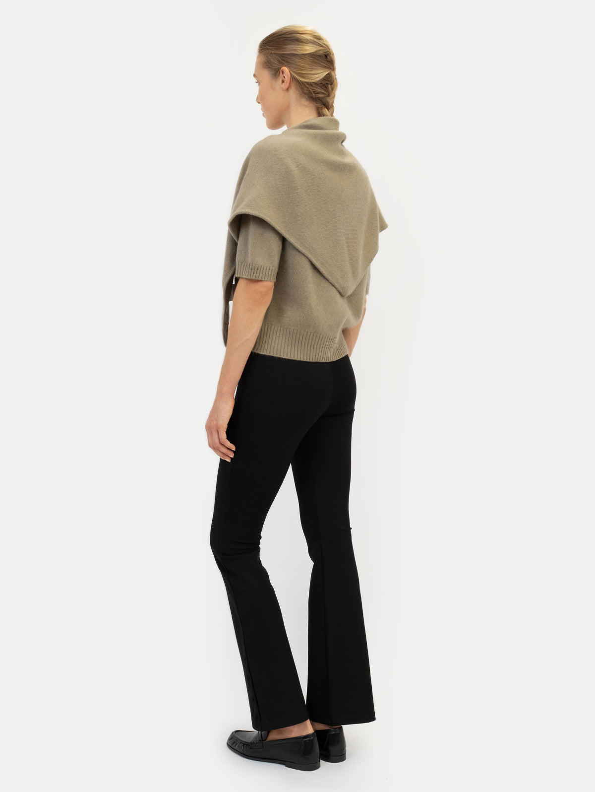 CAMI SCARF BRUSHED IN MOSS