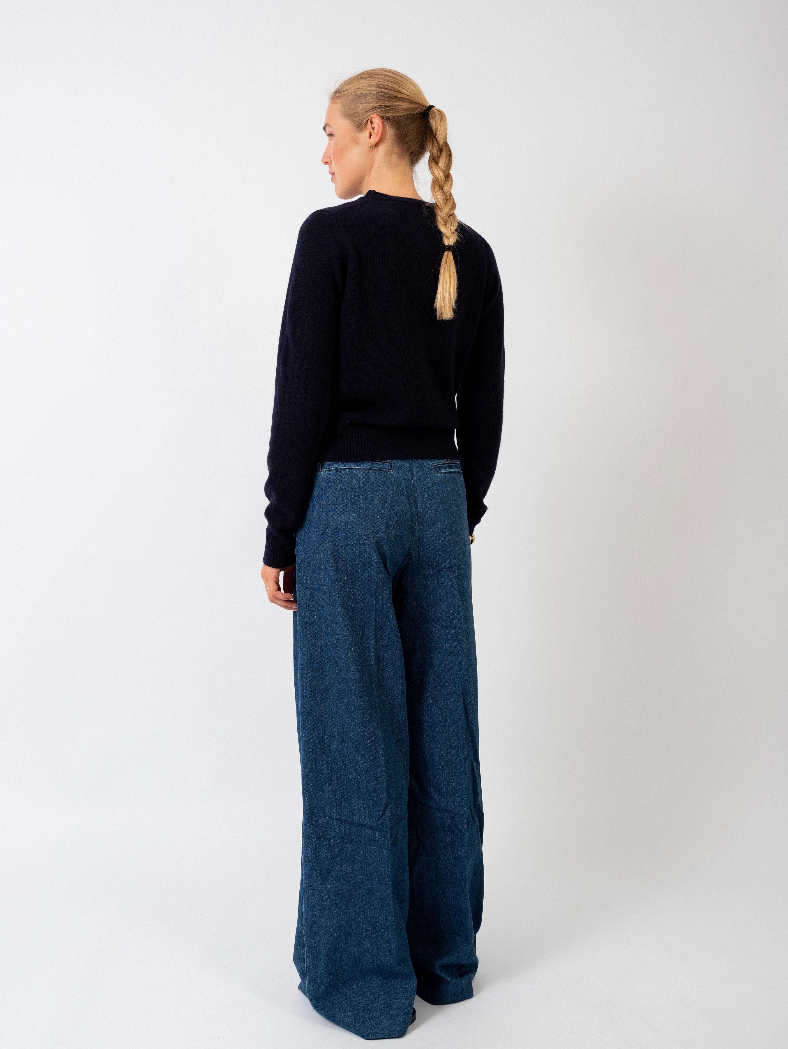 THERESA SWEATER IN DEEP BLUE
