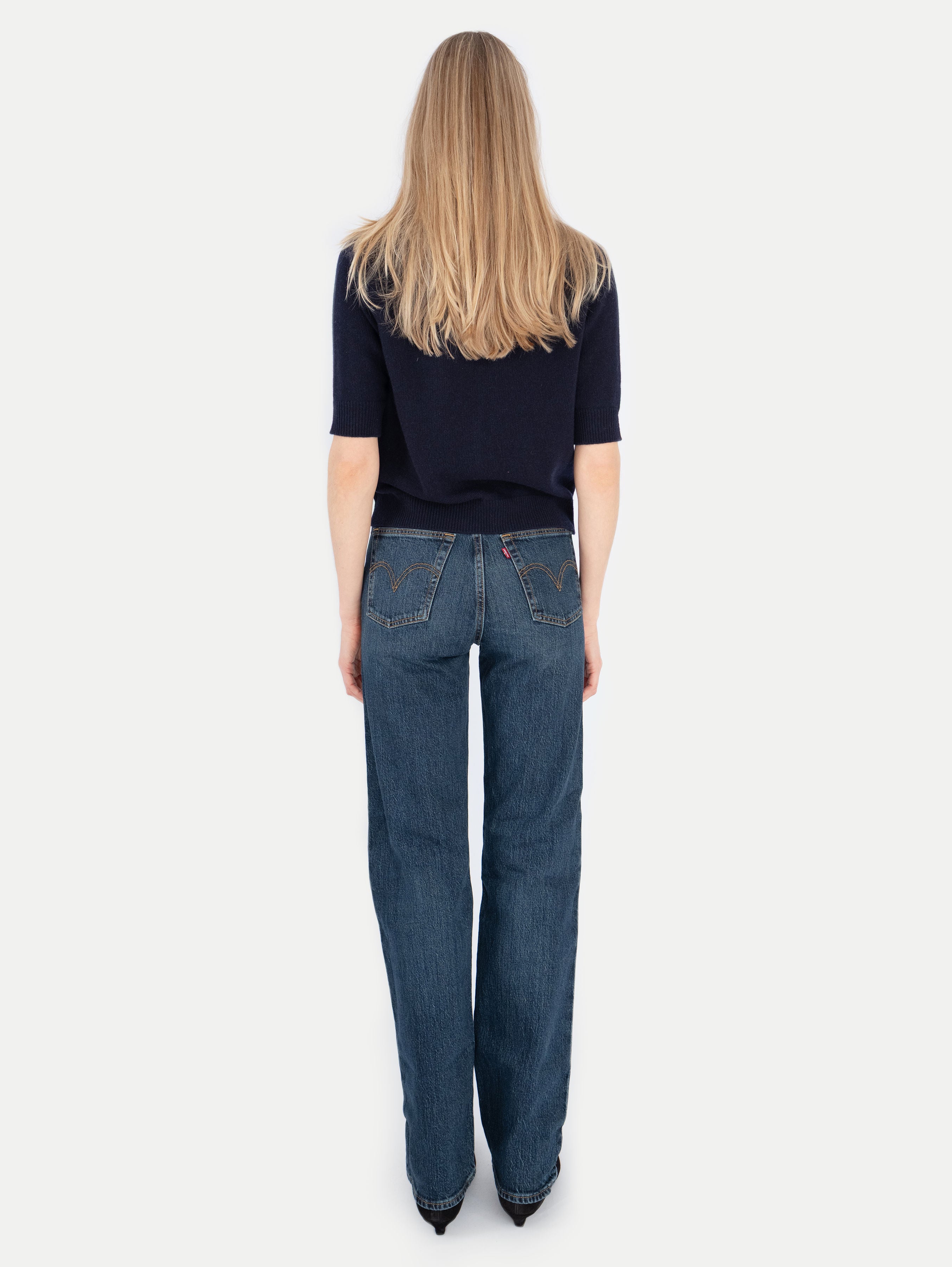 CELINE CARDIGAN IN DEEP BLUE