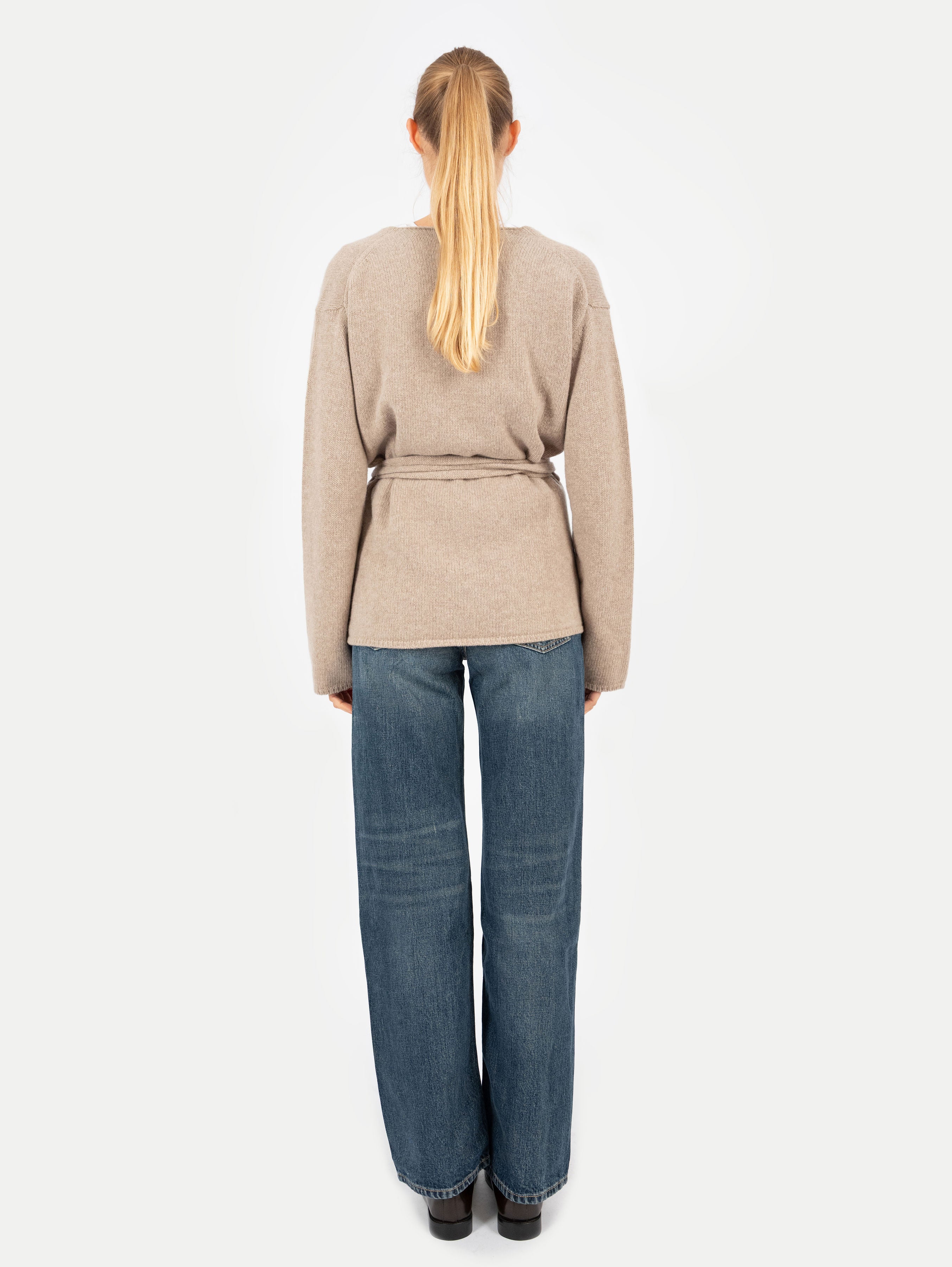 VICTORIA CARDIGAN IN WOOD