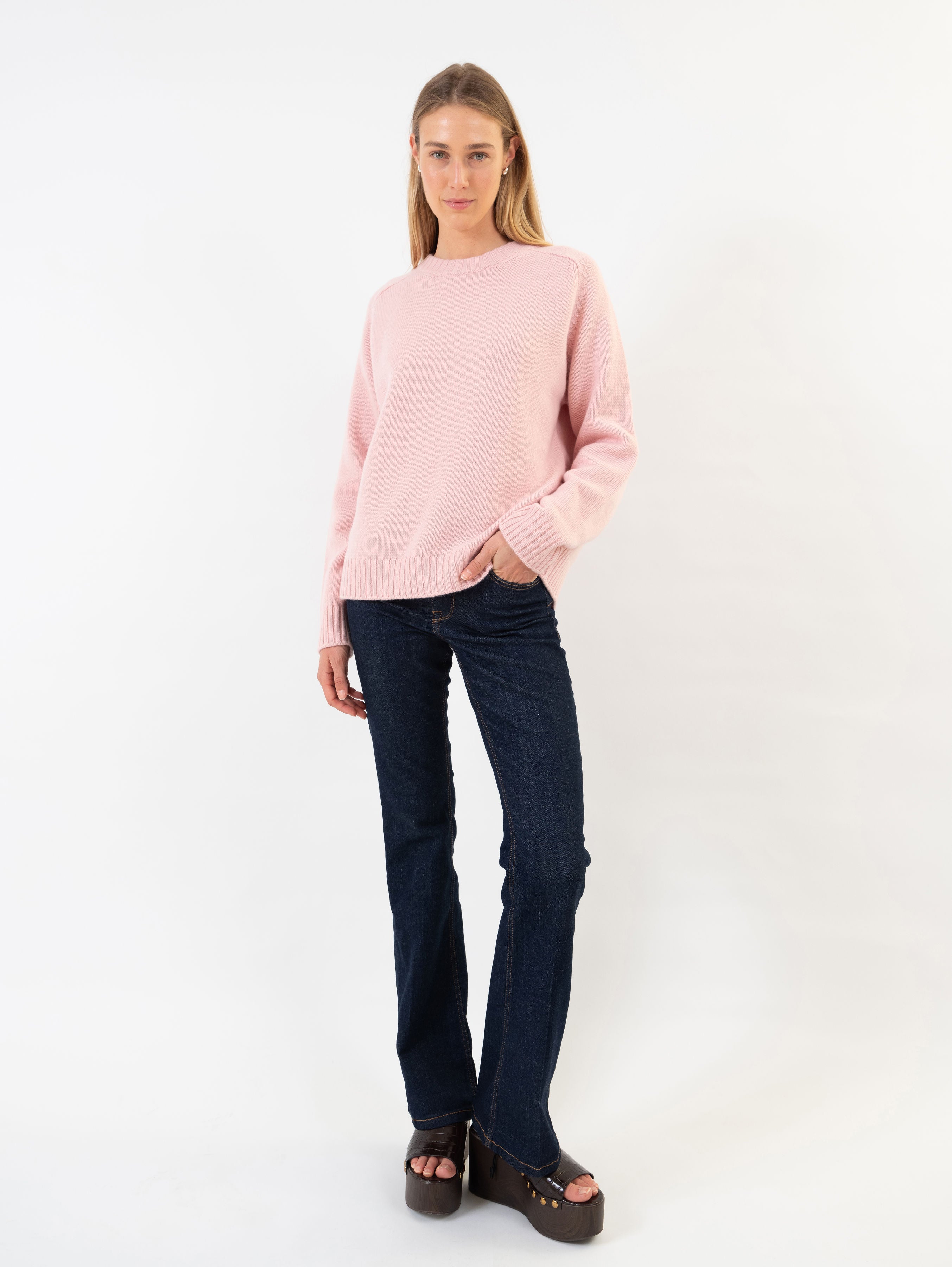 MARY SWEATER IN PINK BLOSSOM