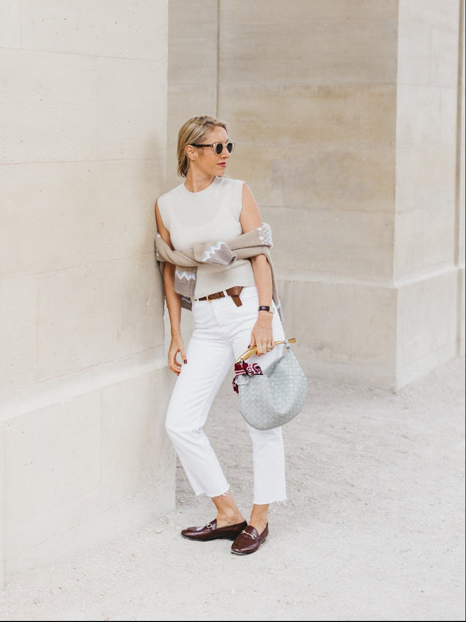 LAURA TOP IN HONEY OAT