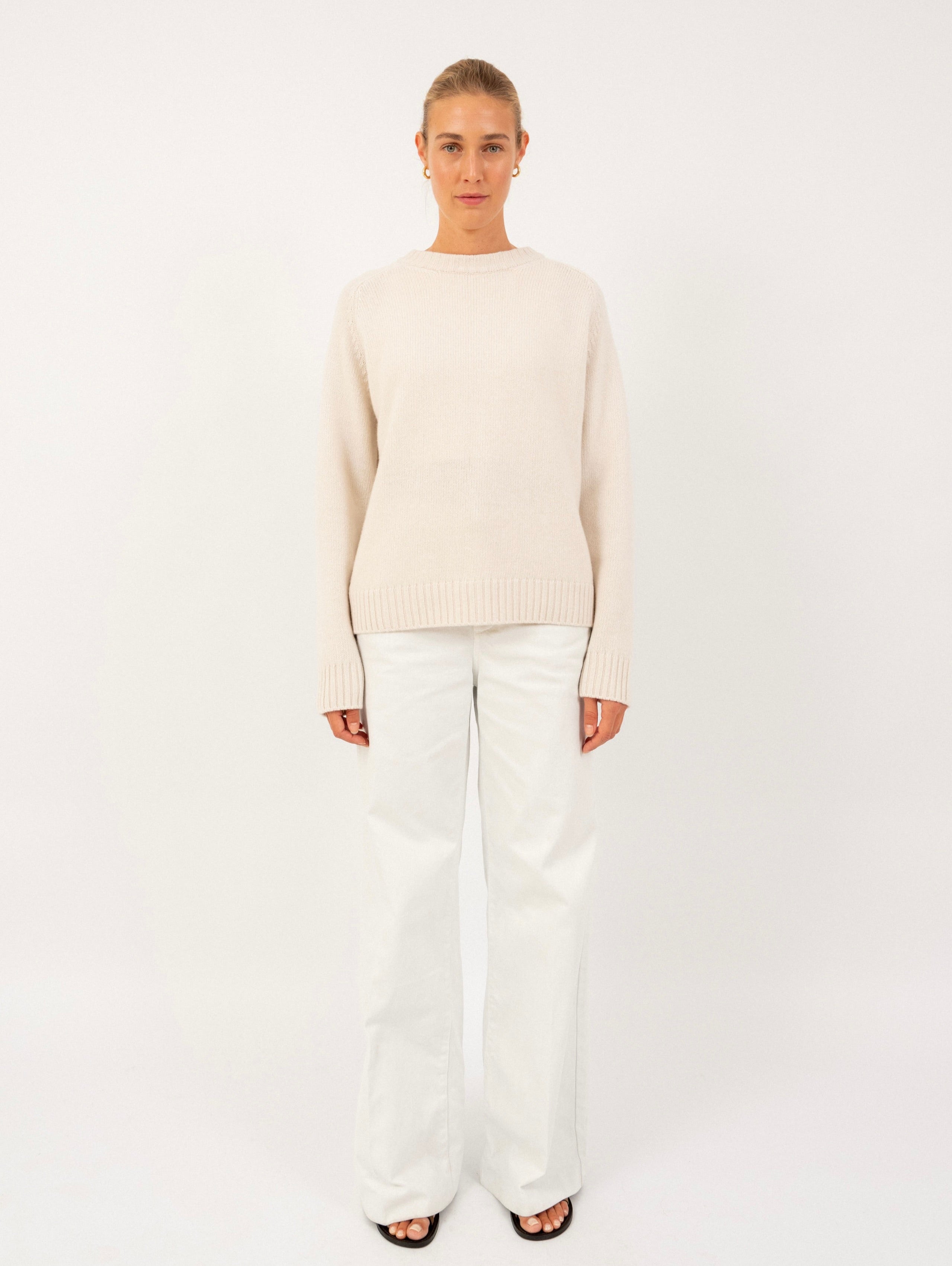 MARY SWEATER IN VANILLA