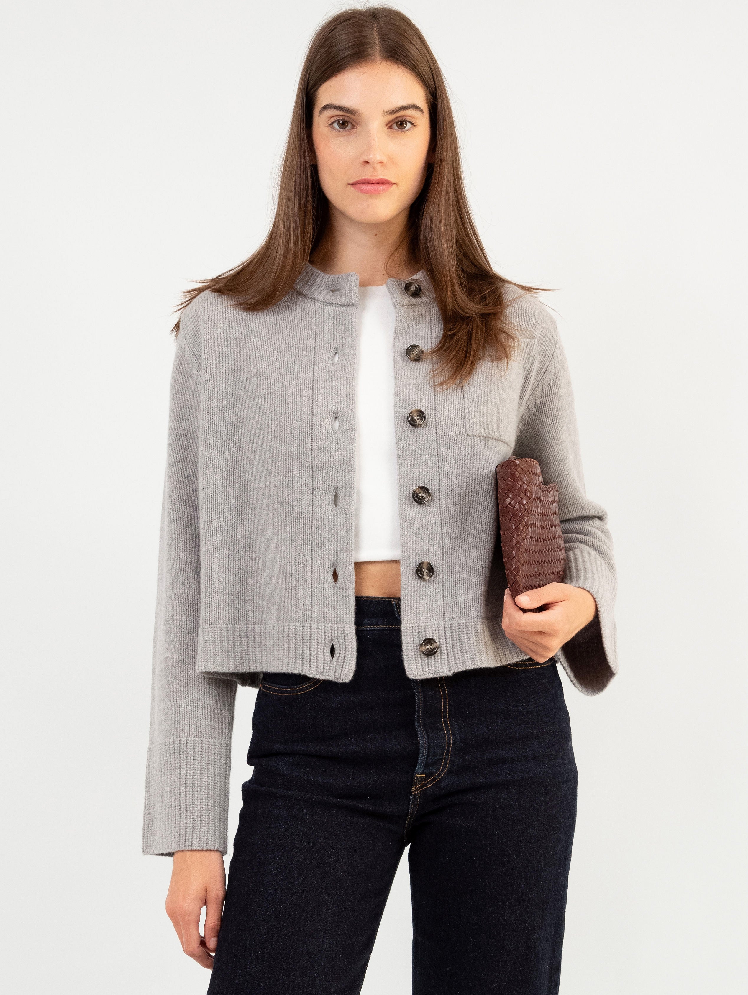 LILLY CARDIGAN IN FOG