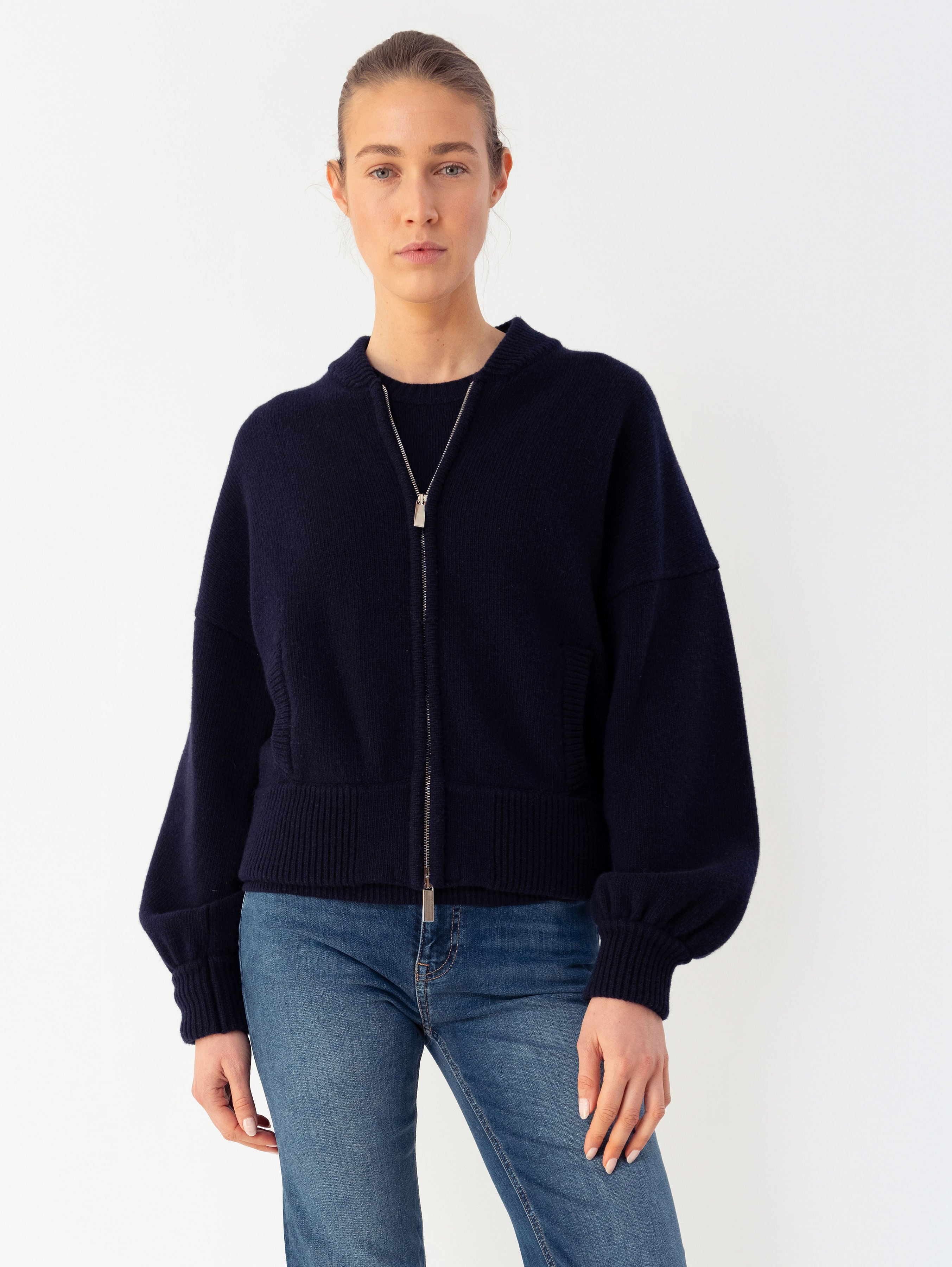 AUGUSTA JACKET IN DEEP BLUE