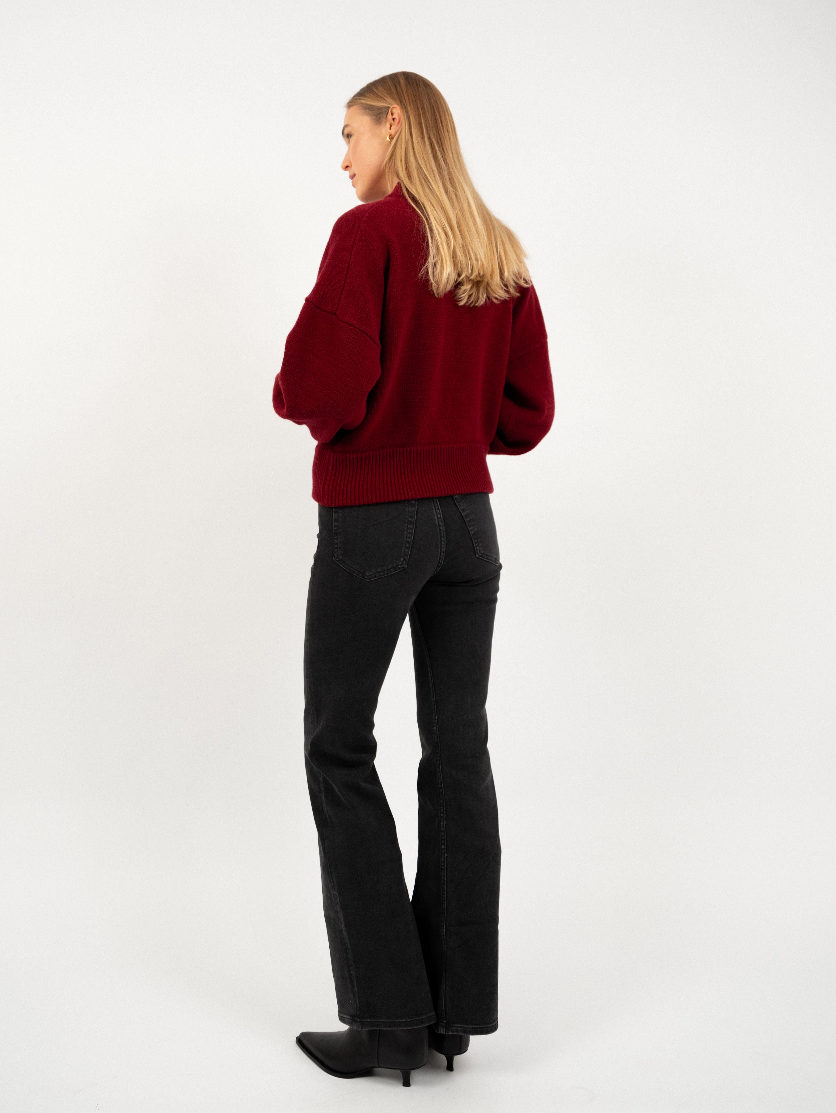 AUGUSTA JACKET IN RUBY RED