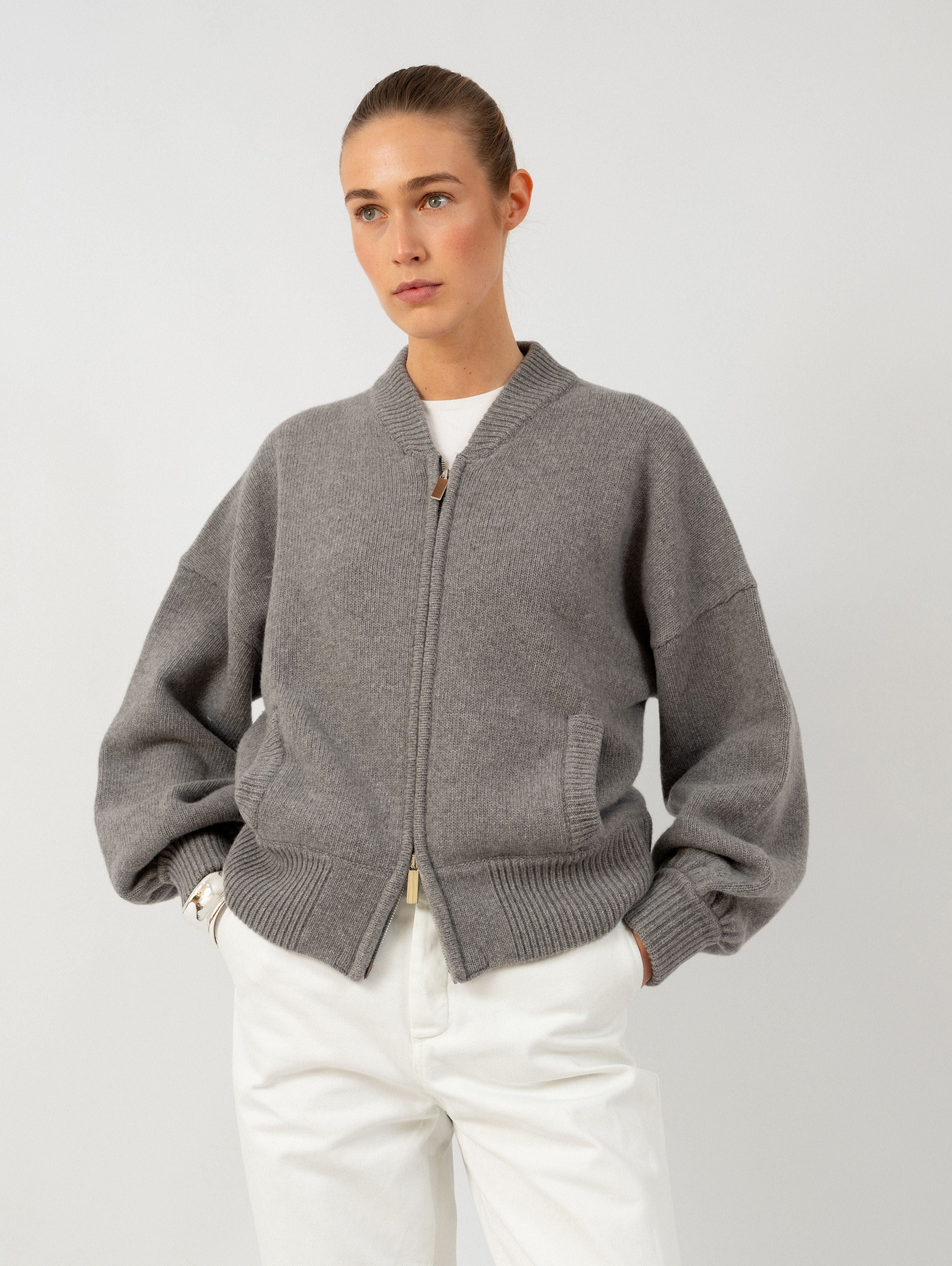 AUGUSTA JACKET IN SMOG