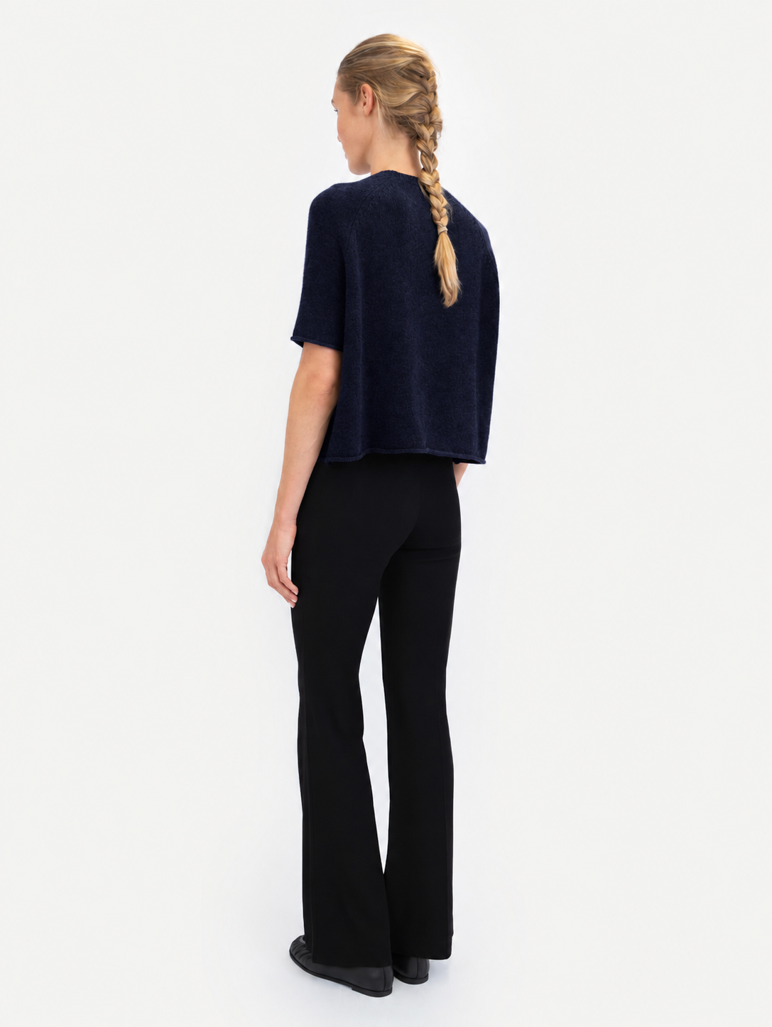 GRETA SWEATER IN DEEP BLUE