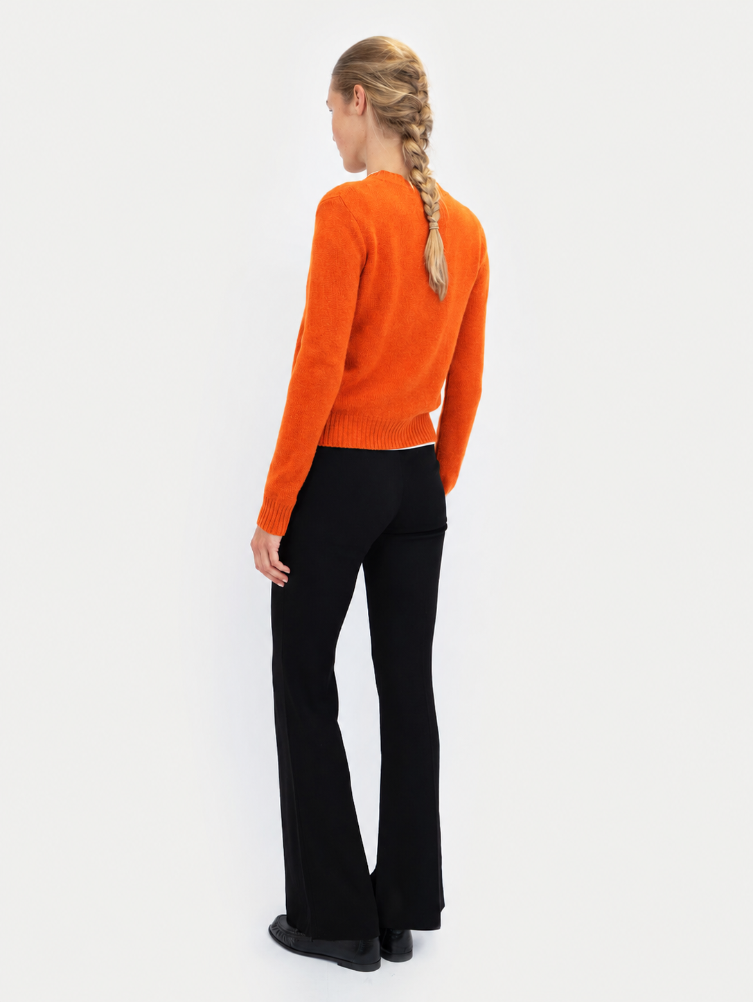 TESSA SWEATER CASHMERE IN ORANGE