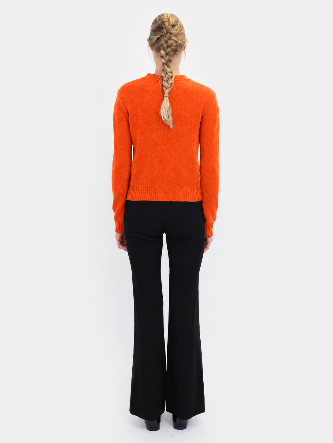 TESSA SWEATER CASHMERE IN ORANGE