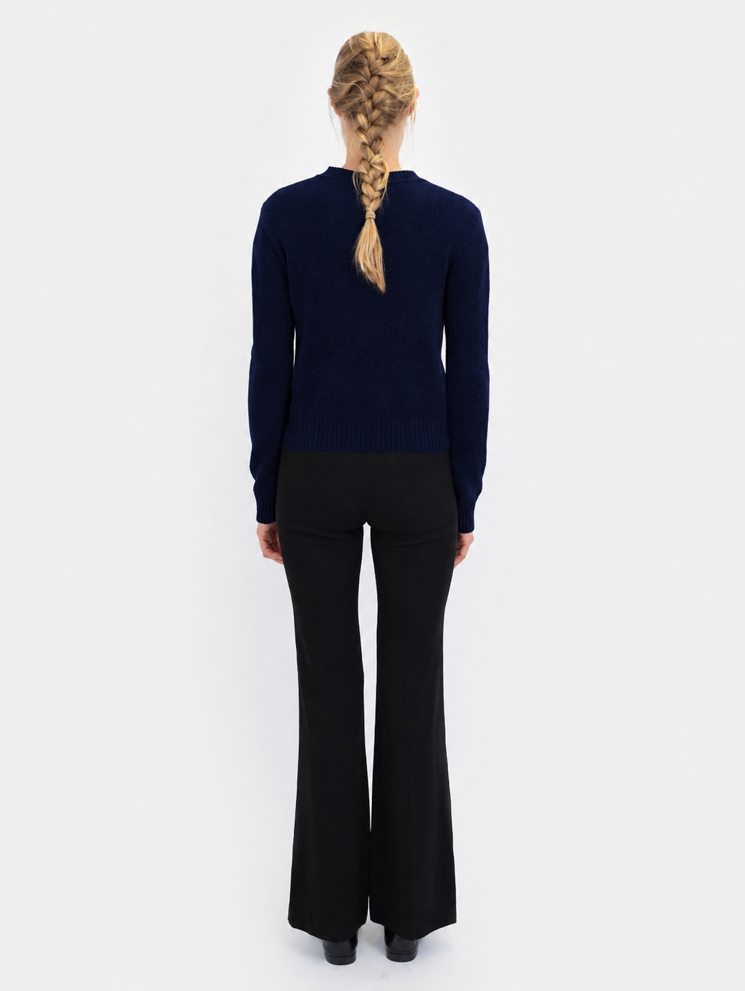 TESSA SWEATER CASHMERE IN DEEP BLUE