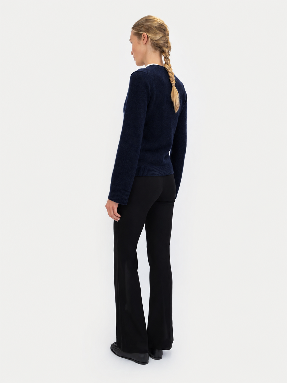 DEA CARDIGAN IN DEEP BLUE