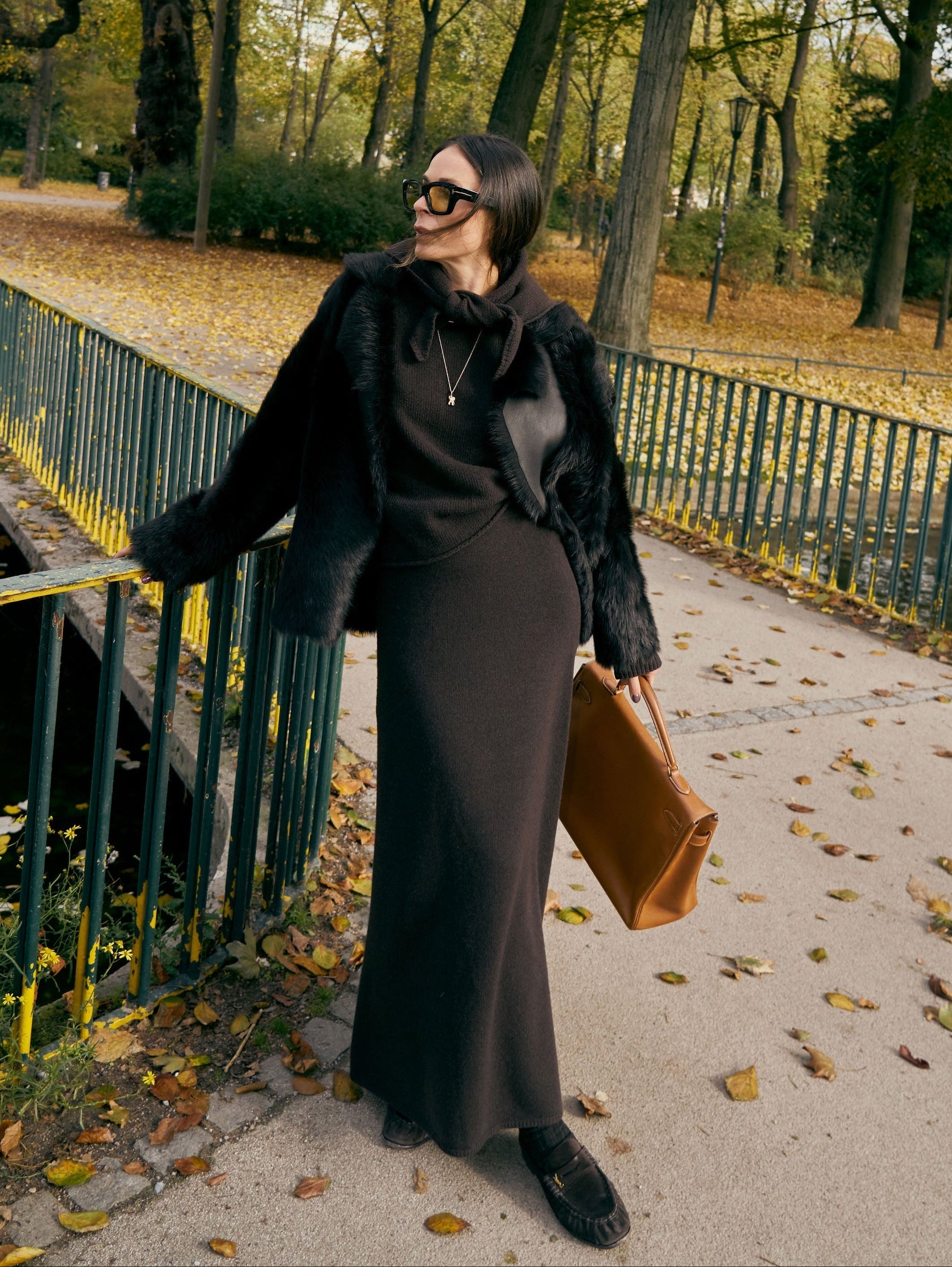 COSIMA SKIRT IN ESPRESSO