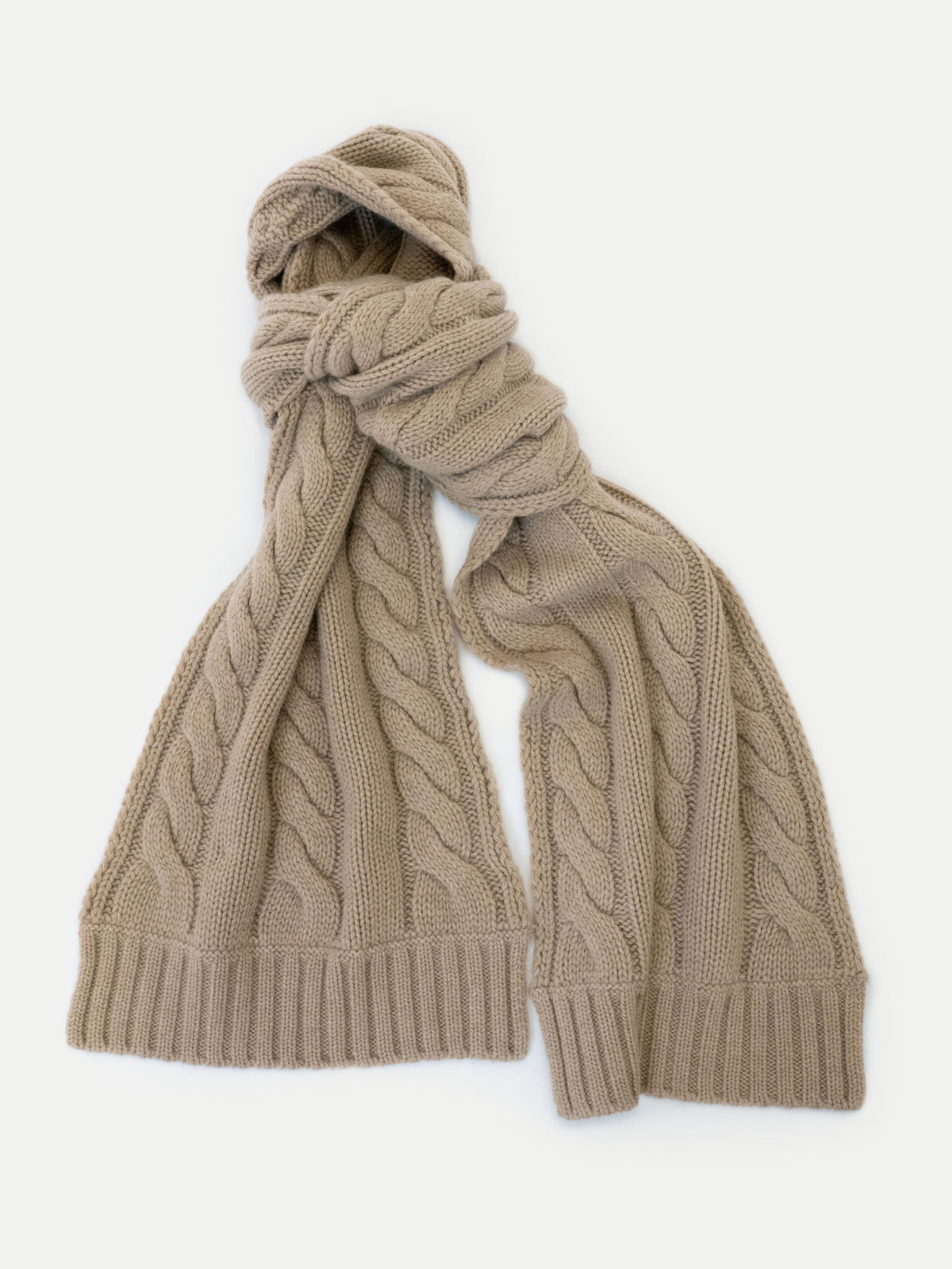 CAMILLA SCARF IN TOAST