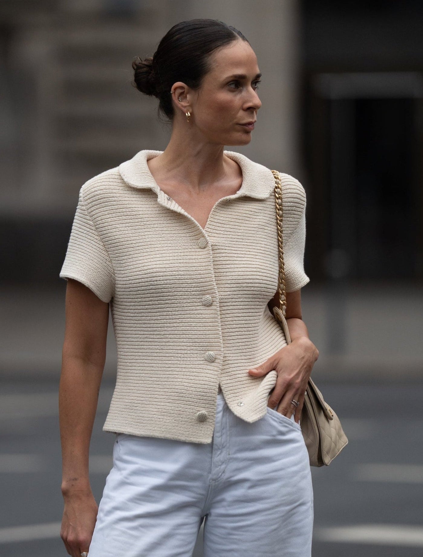 HERMINE JACKET IN BLOND WOOD