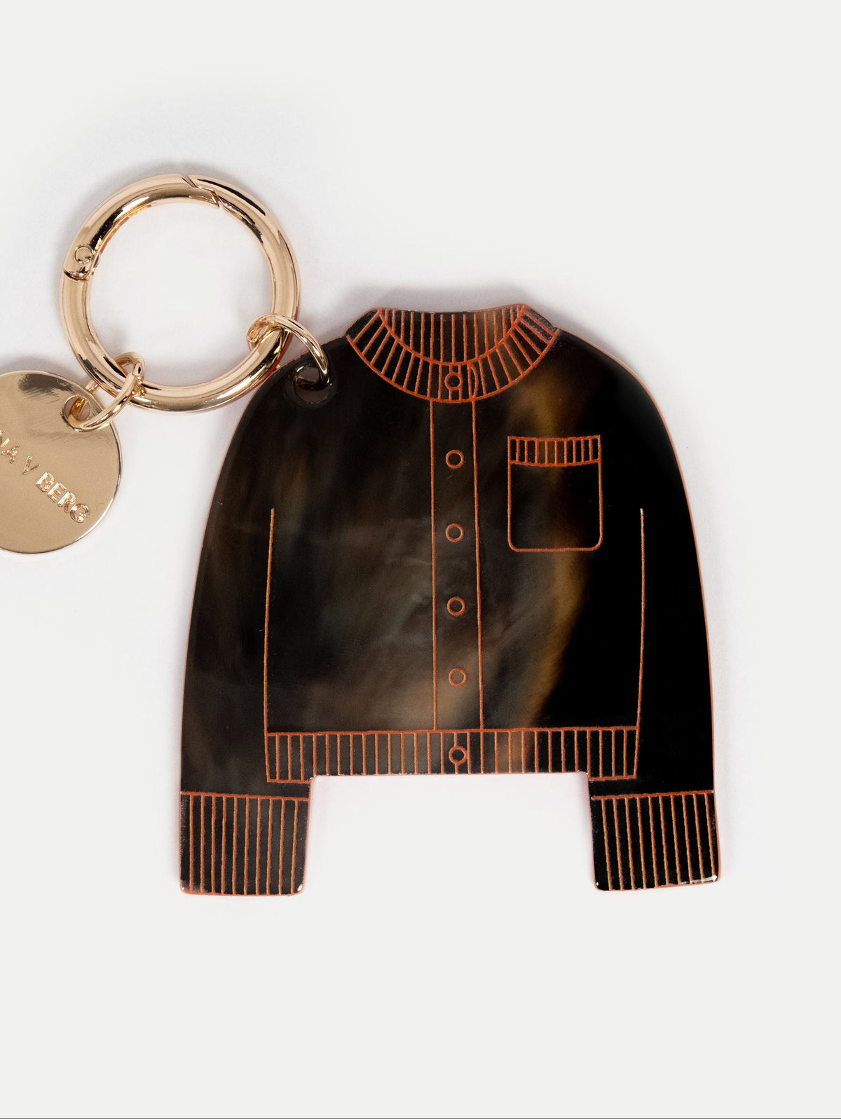 LILLY CARDIGAN CHARM IN ORANGE
