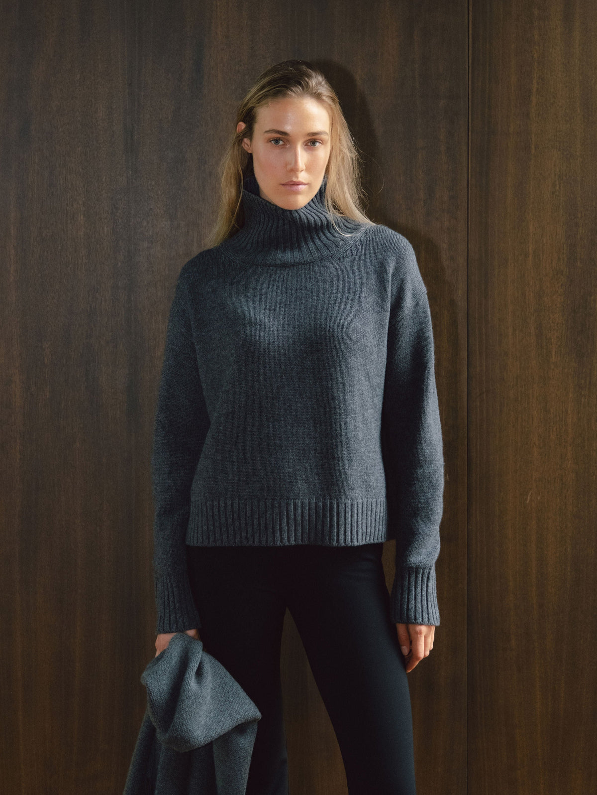 EMMA SWEATER IN MIDNIGHT STONE