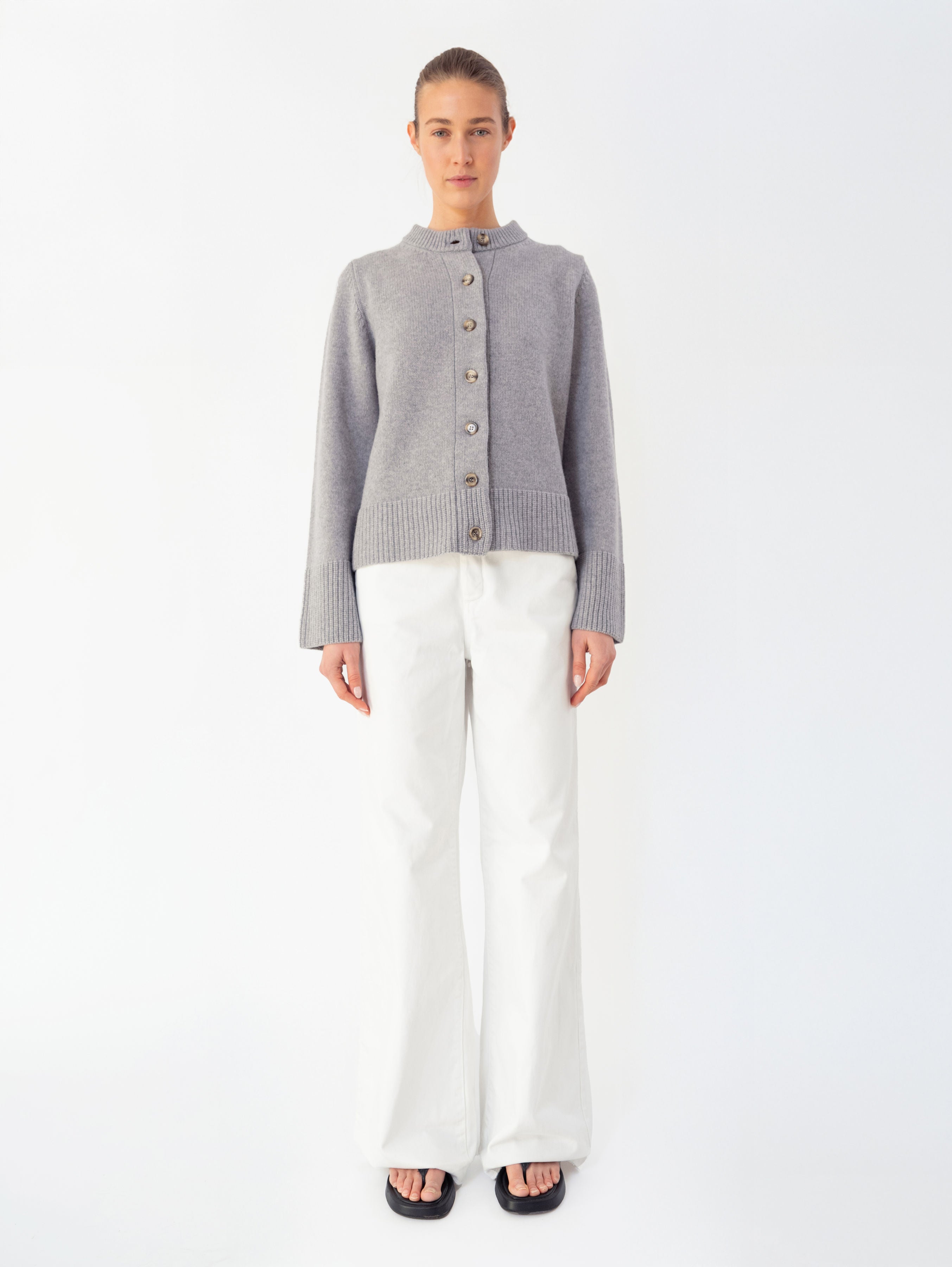 DOROTHEA CARDIGAN IN FOG