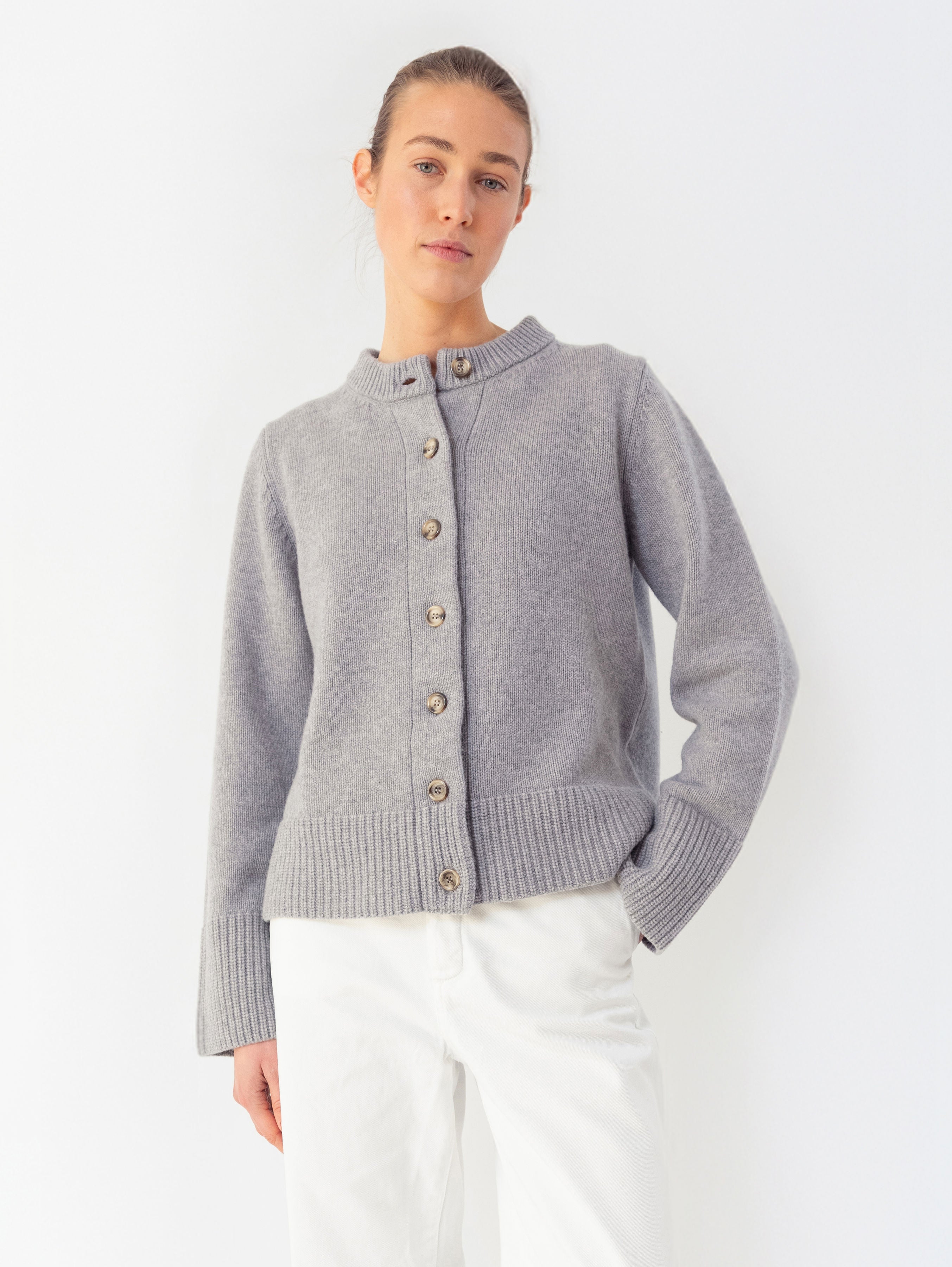 DOROTHEA CARDIGAN IN FOG