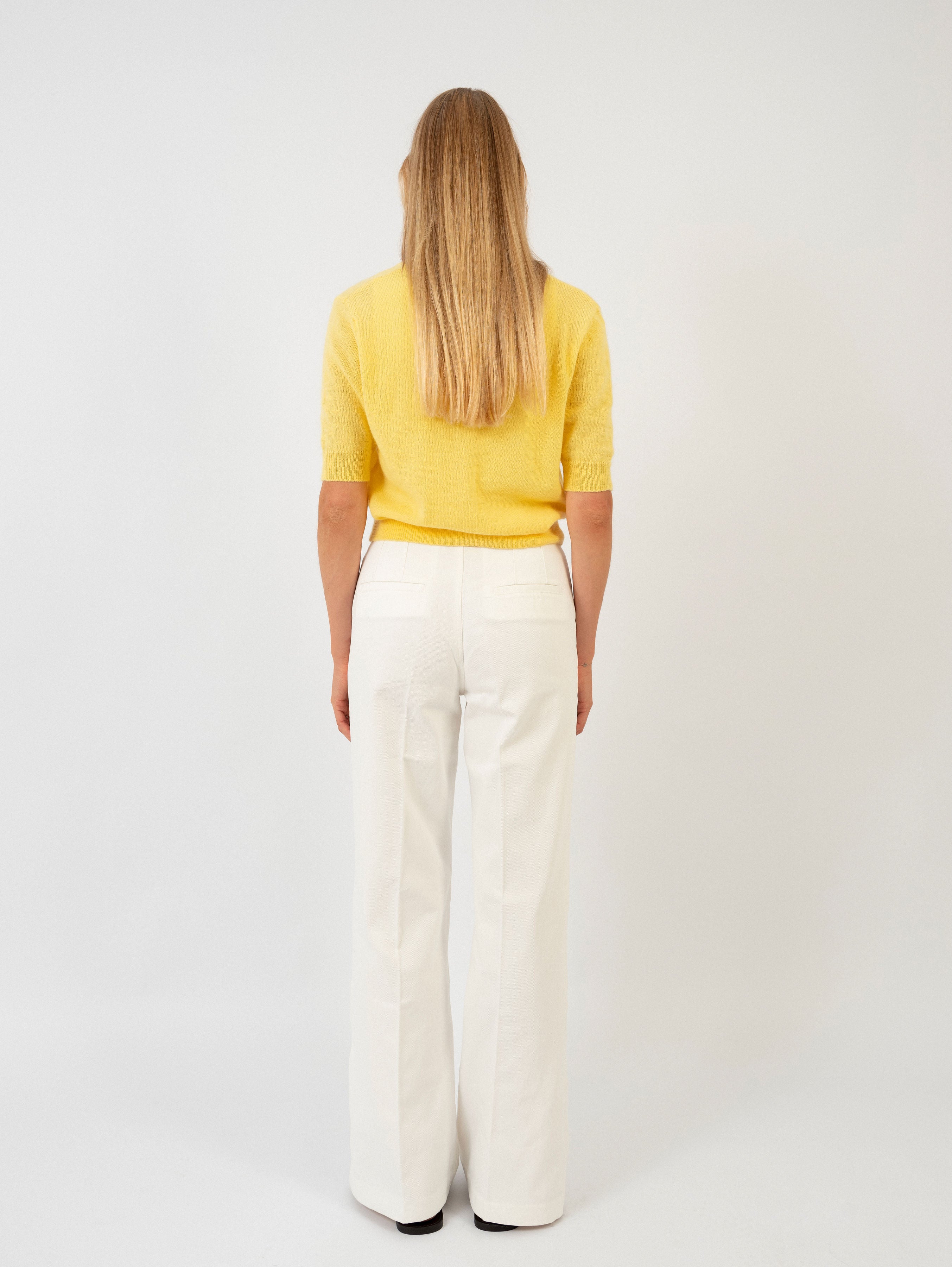FLORENTINE CARDIGAN IN LEMON SORBET