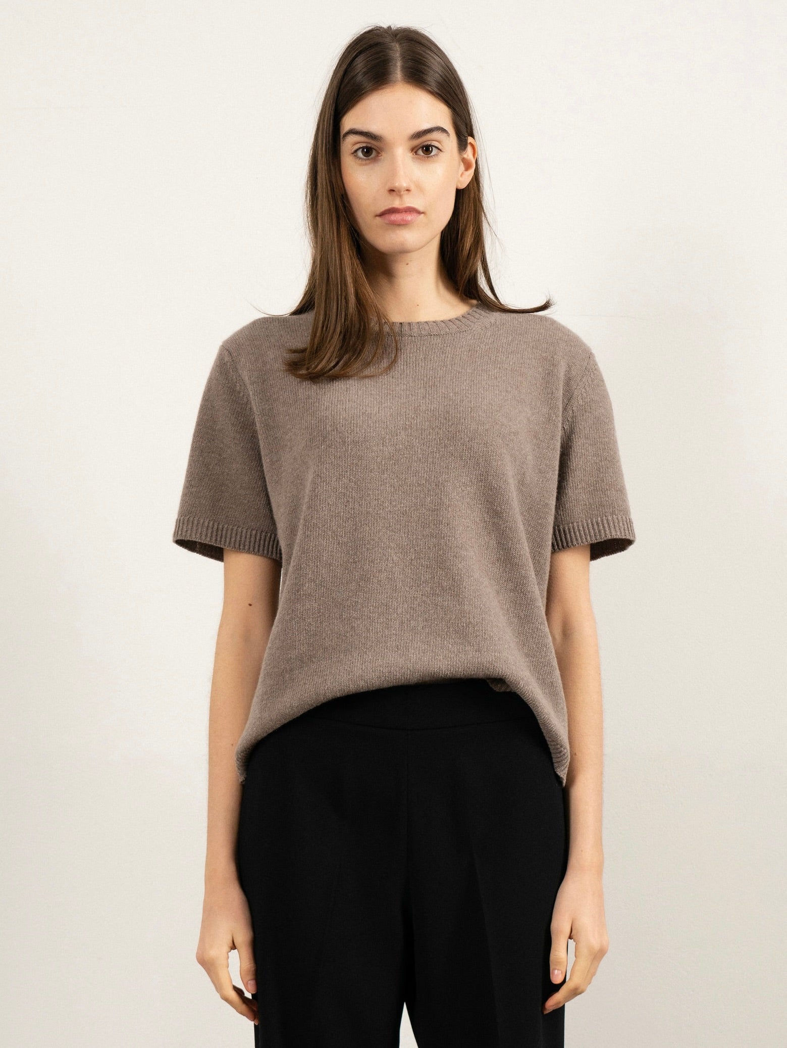 JULES SWEATER IN TIMELESS TAUPE