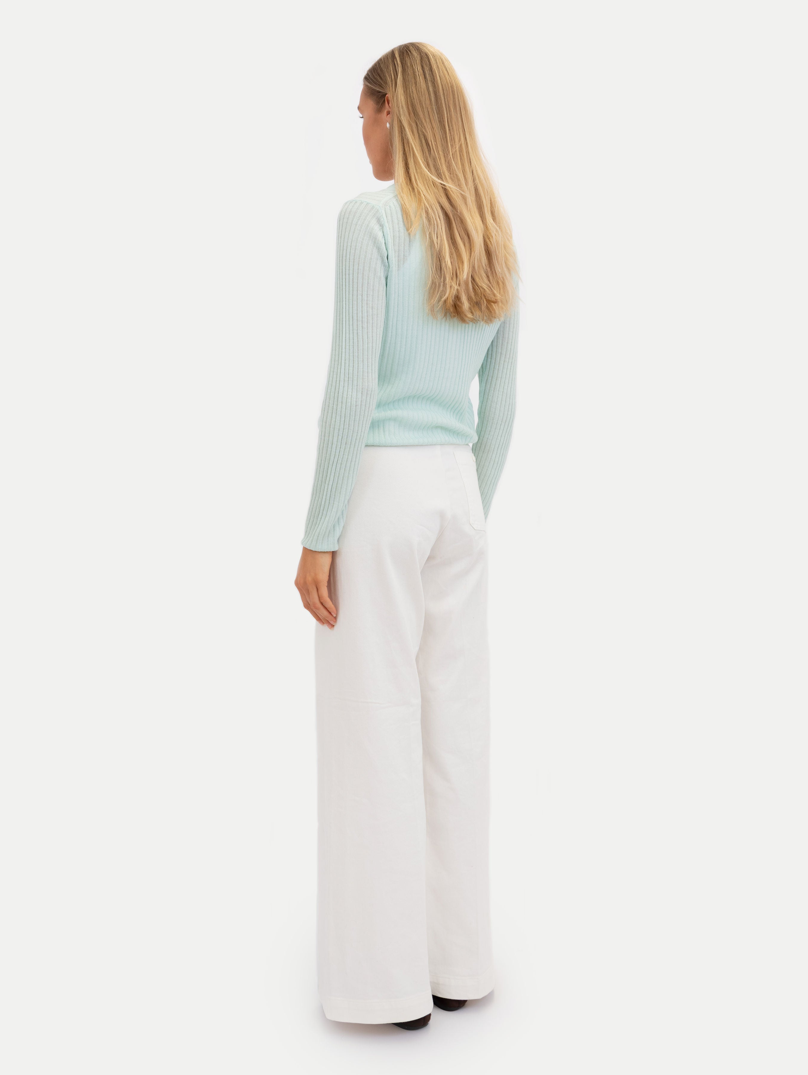 LIA CARDIGAN IN AQUA