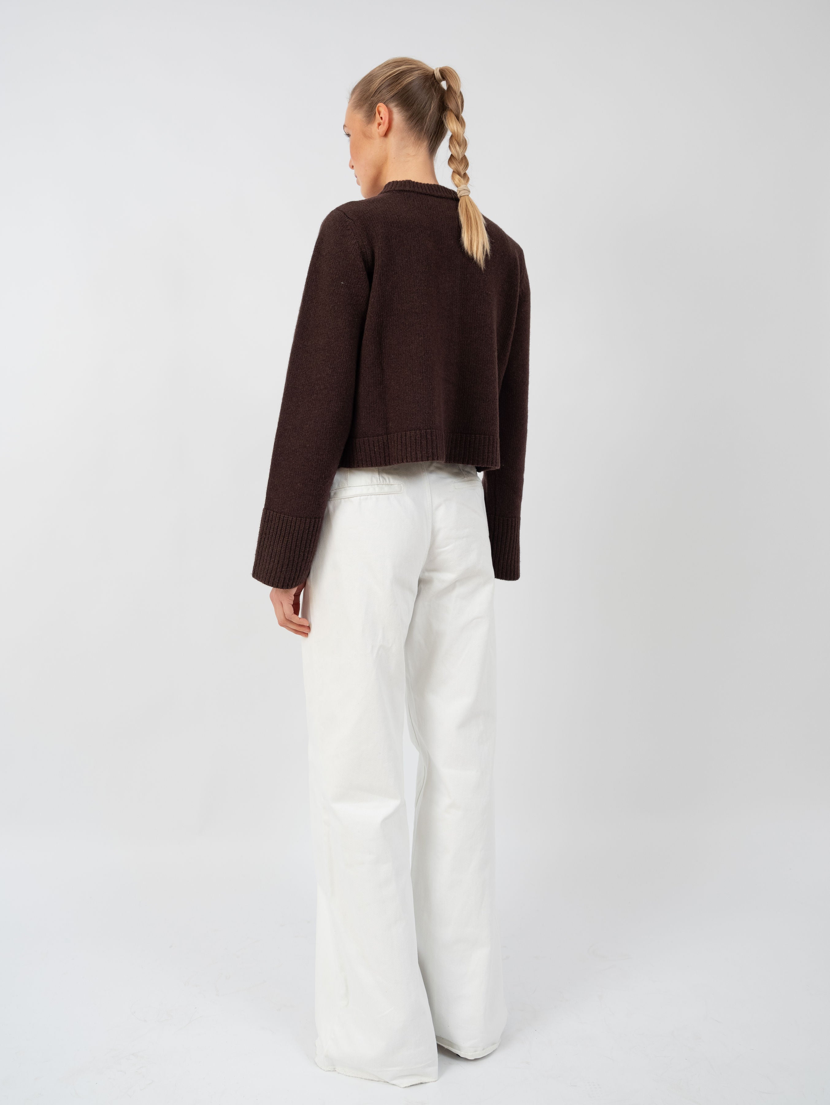 LILLY CARDIGAN IN ESPRESSO