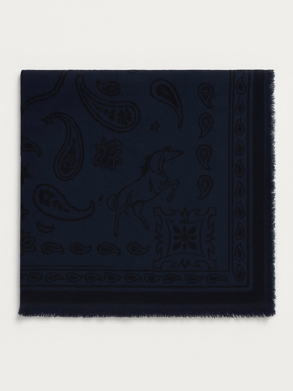 NELE SCARF BIG IN DEEP BLUE