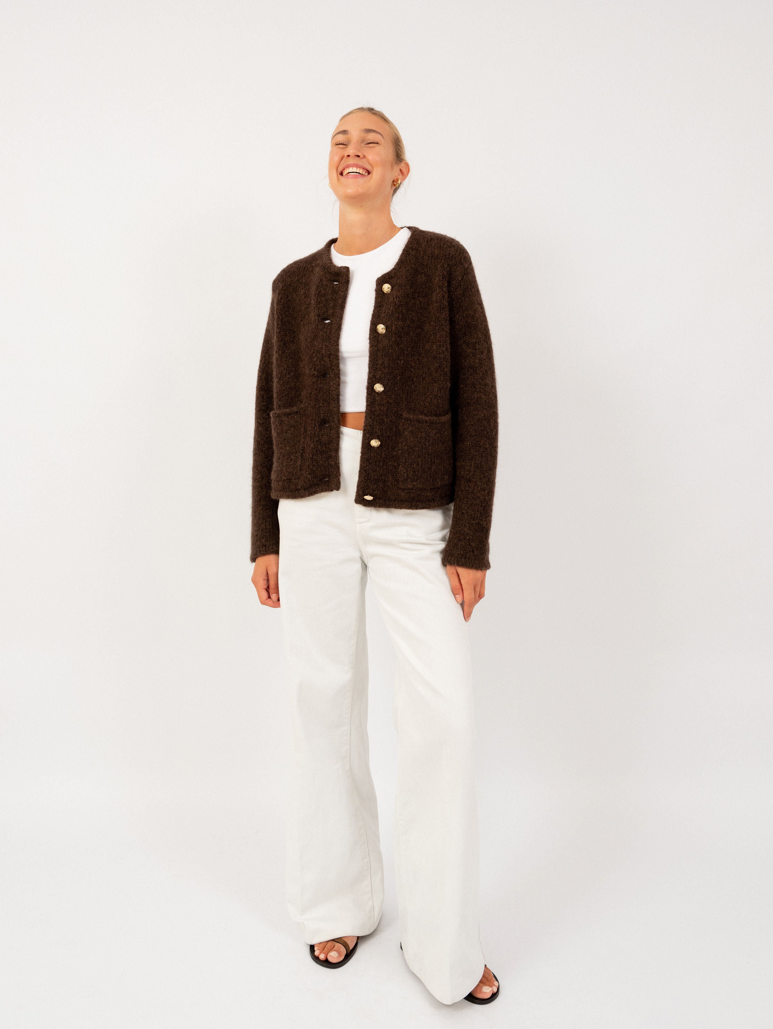 PATRICIA JACKET IN CHOCOLATE