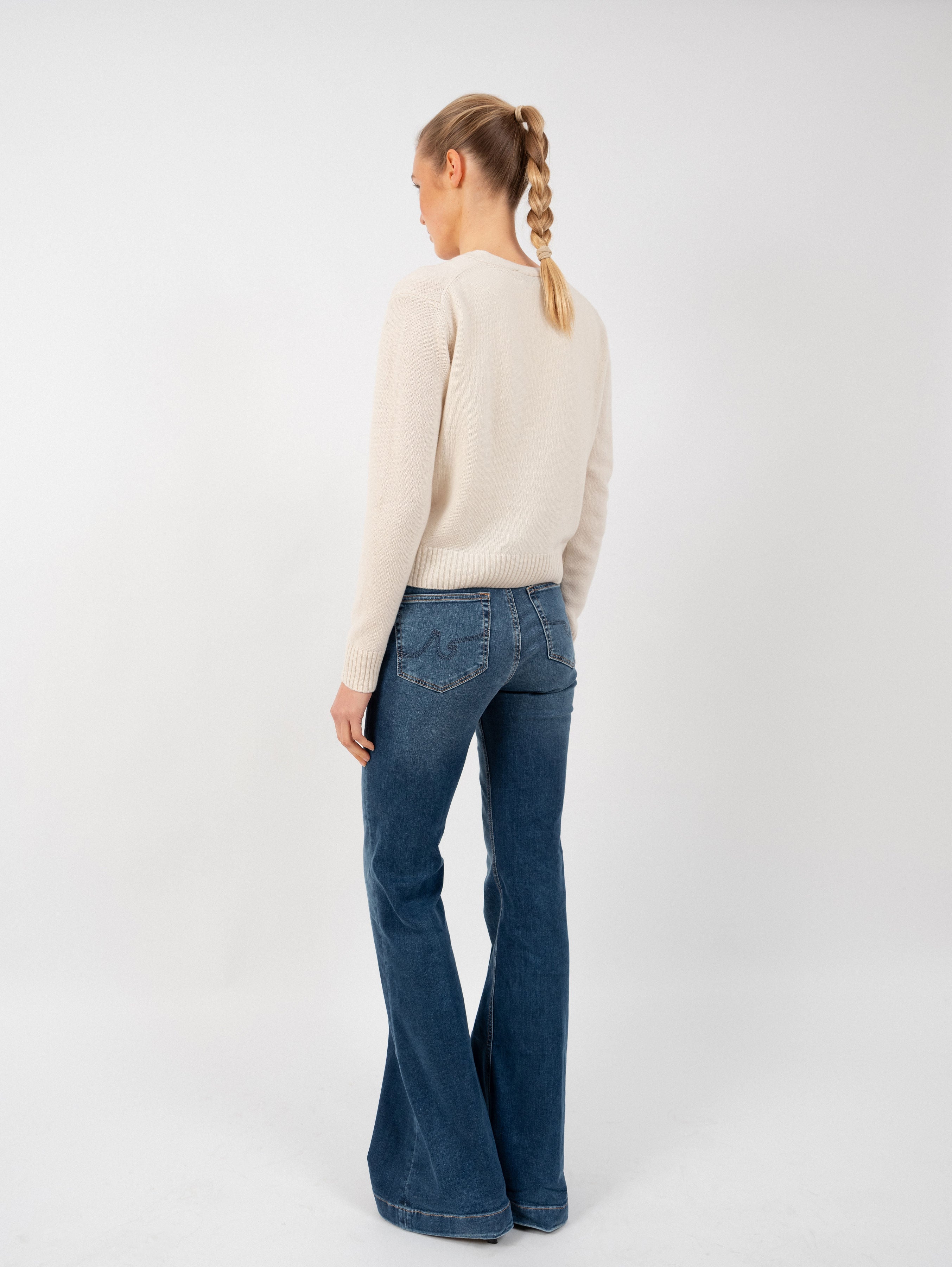 STEFFY CARDIGAN IN VANILLA